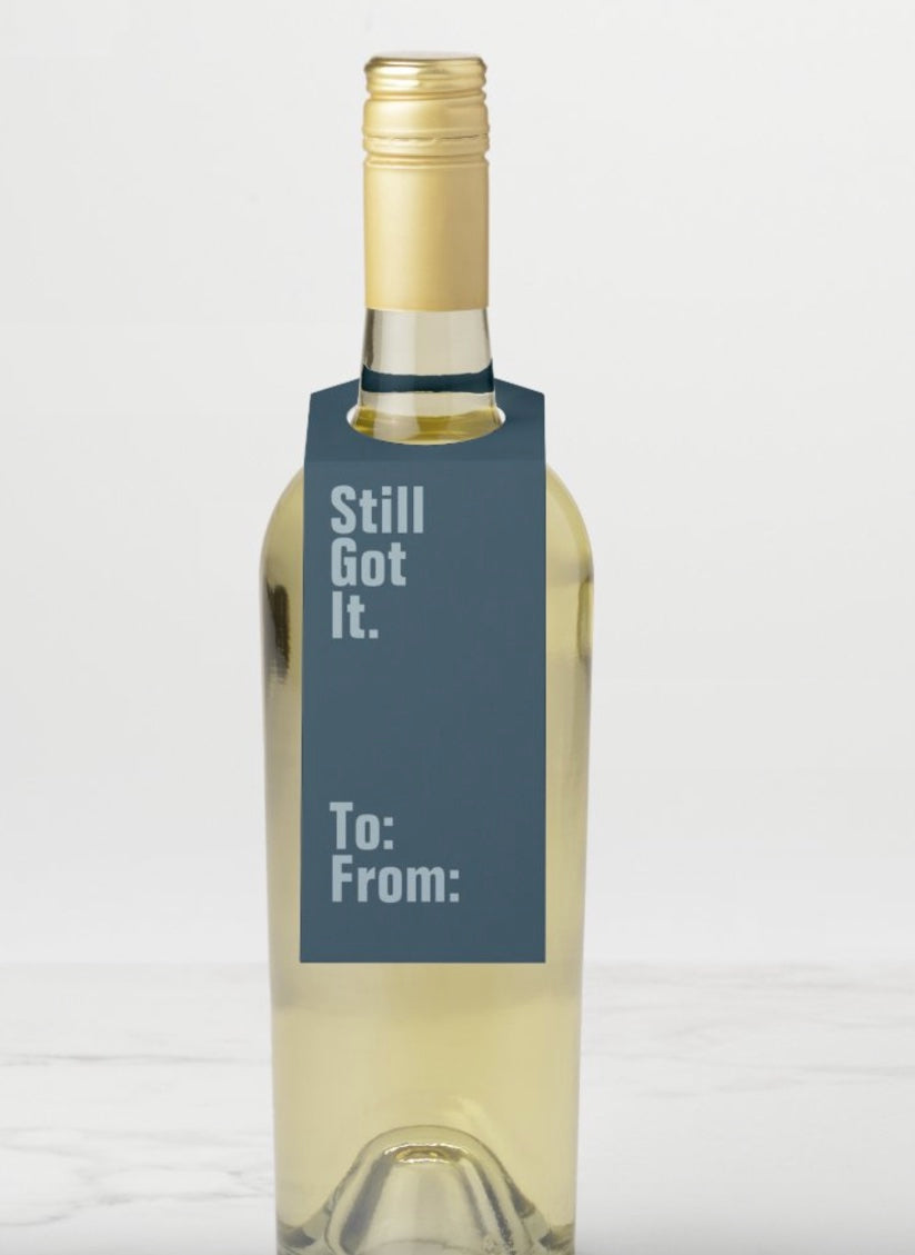 Got It Wine Tag