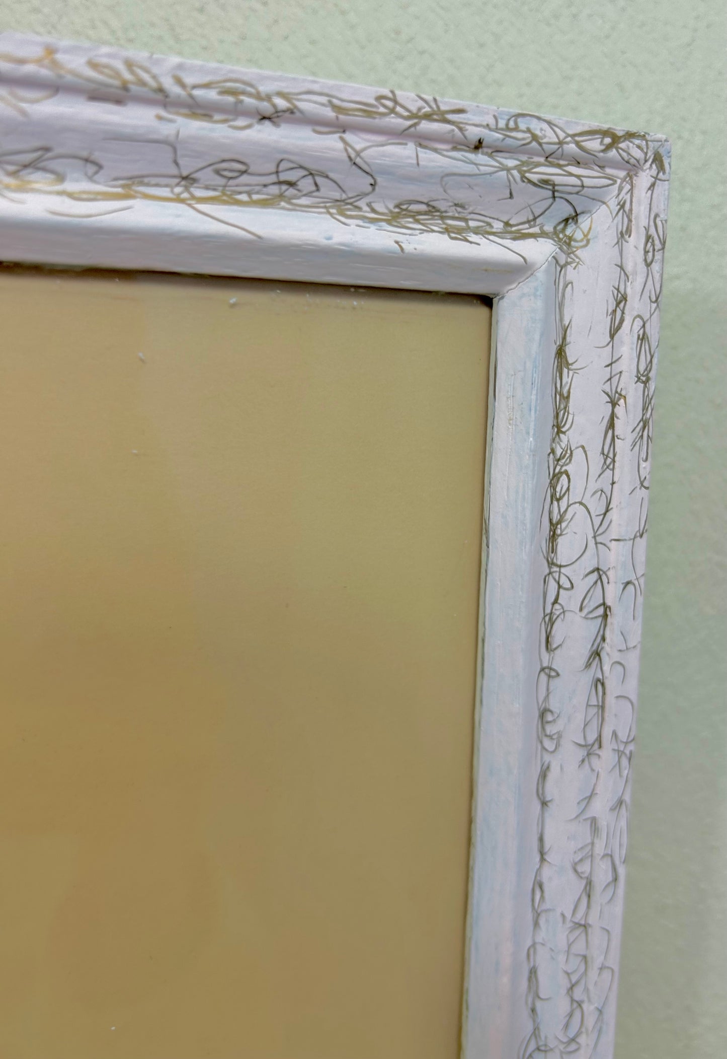 Vintage Framed Victorian Style 1940's Artwork