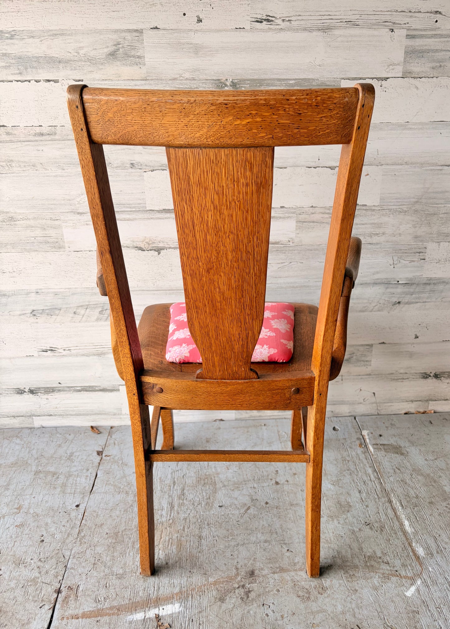 Antique Oak Wood Chair