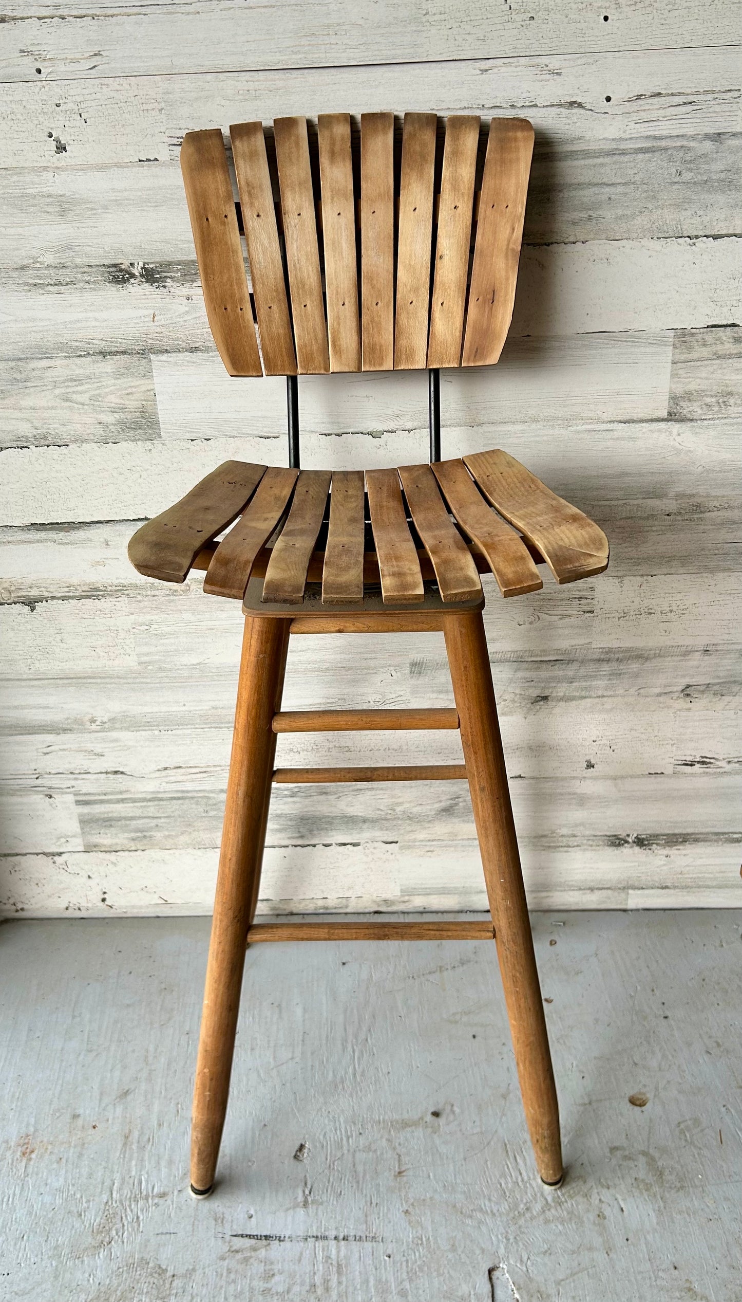 Vintage Wood Stool