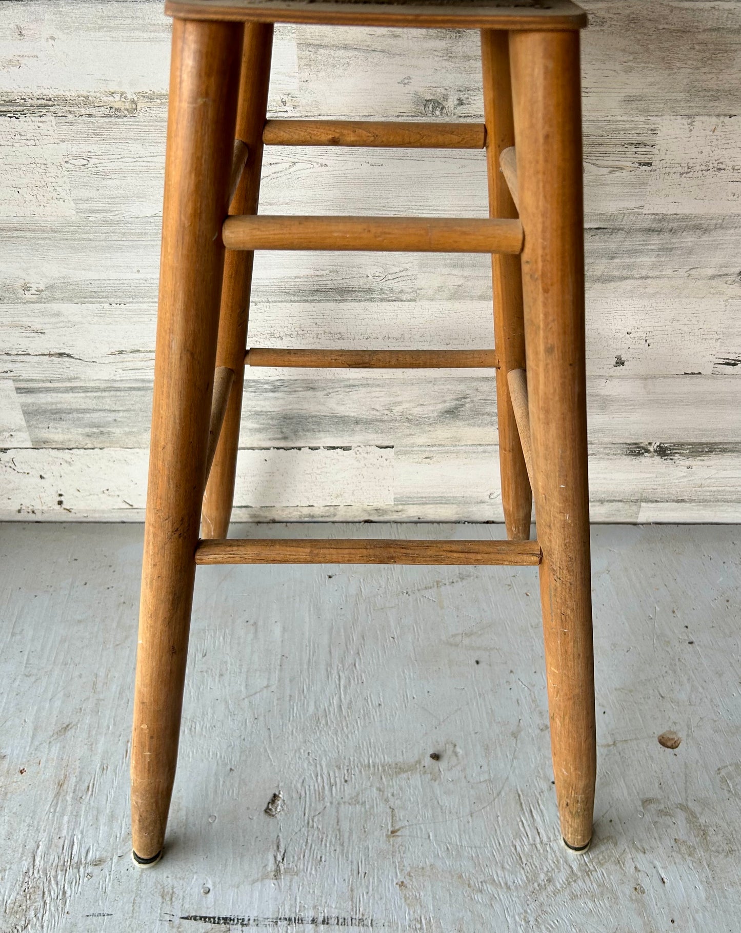 Vintage Wood Stool