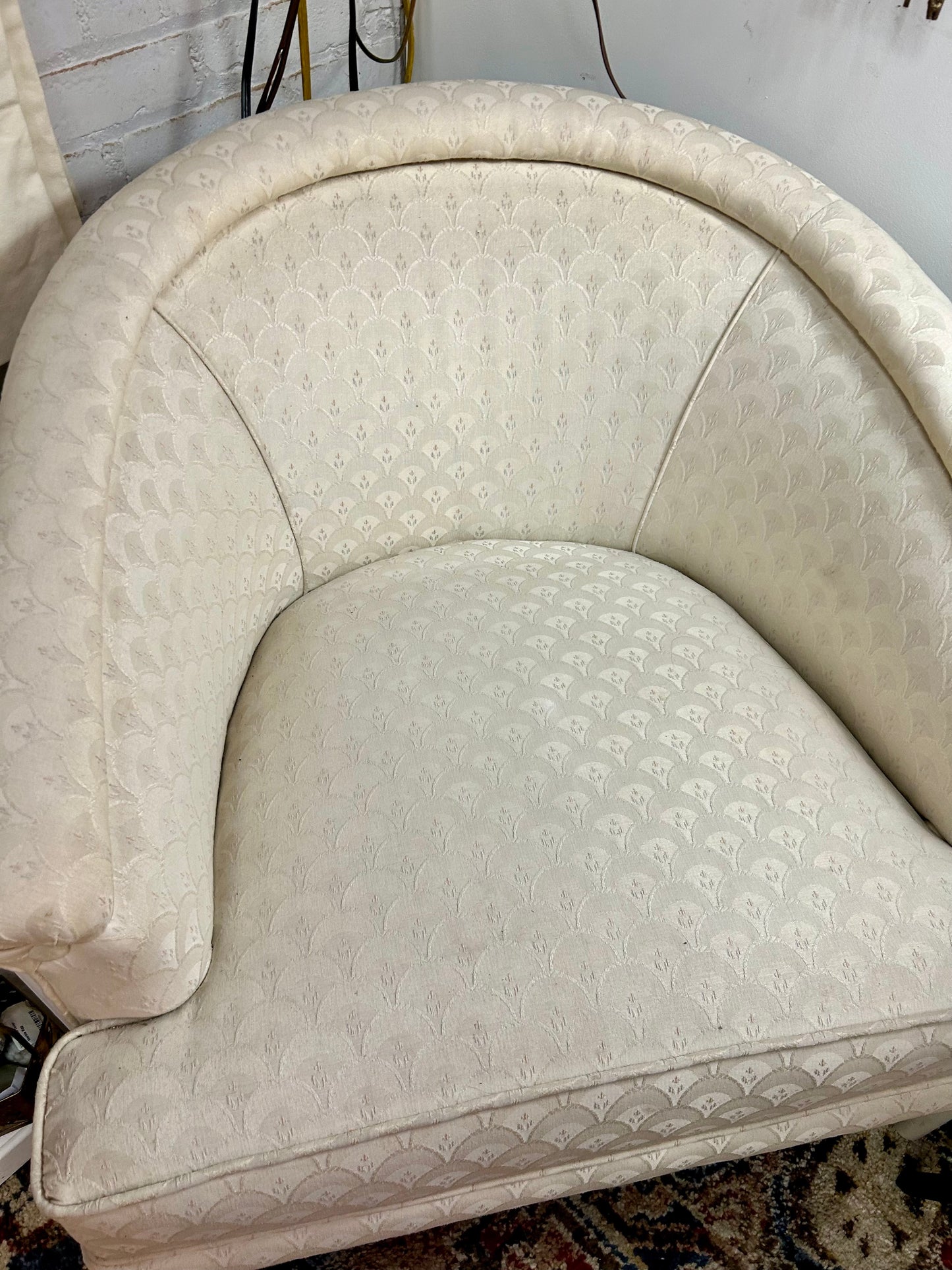 Vintage MCM Barrel Chairs (2)