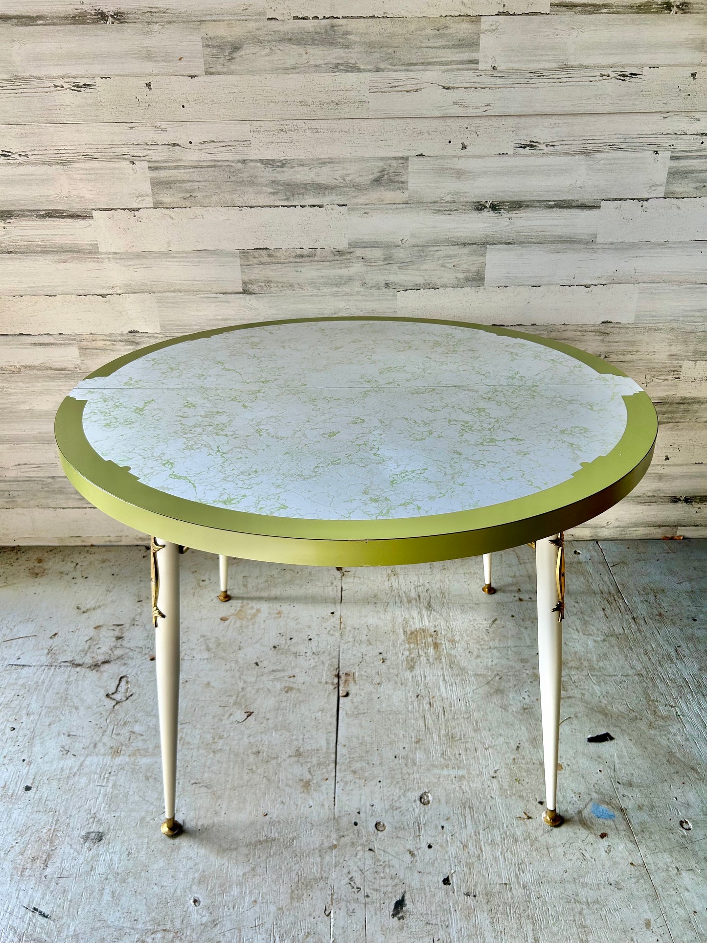 Vintage MCM Green Cafe/Kitchen Table