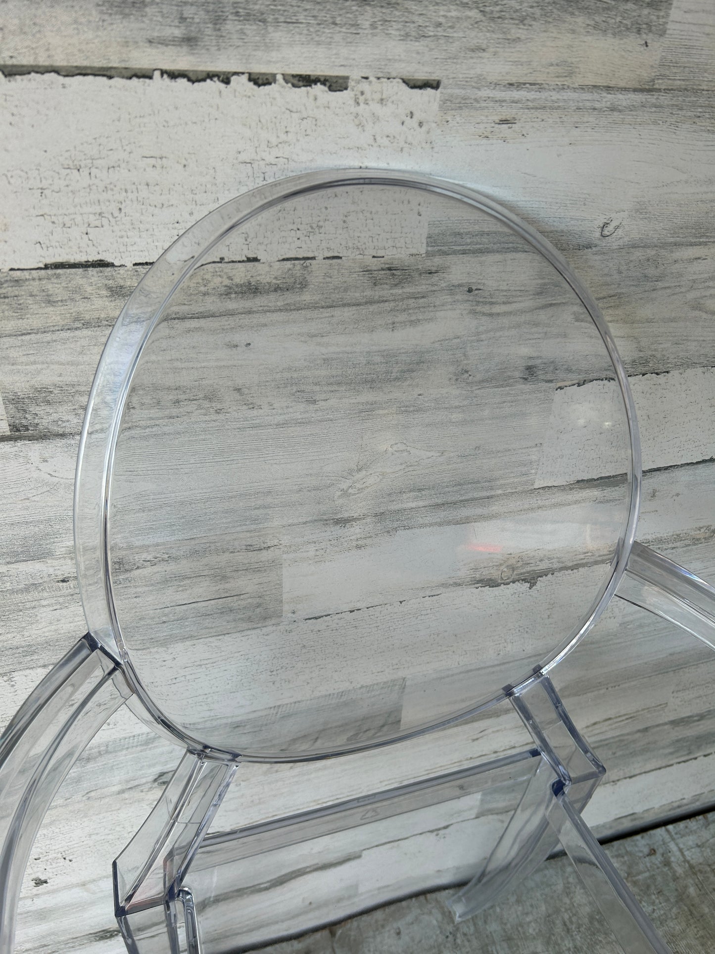 Lucite Clear Arm Chair