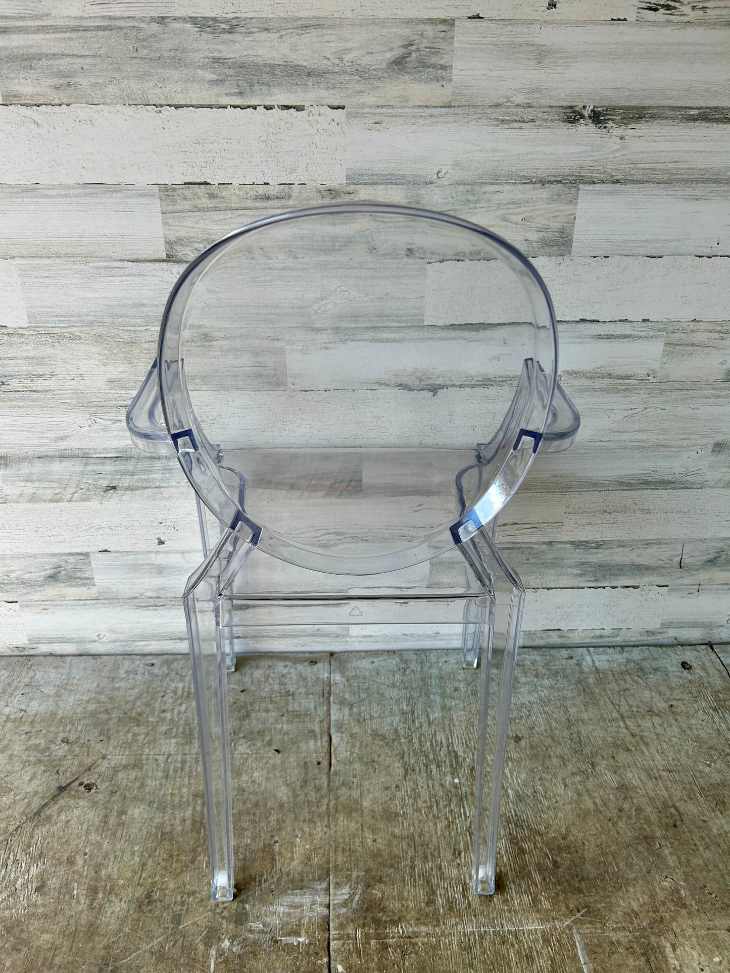 Lucite Clear Arm Chair