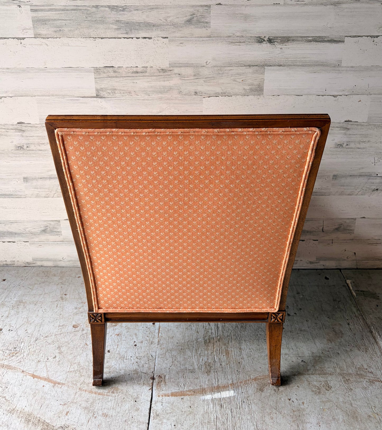 Vintage Peach Armchair