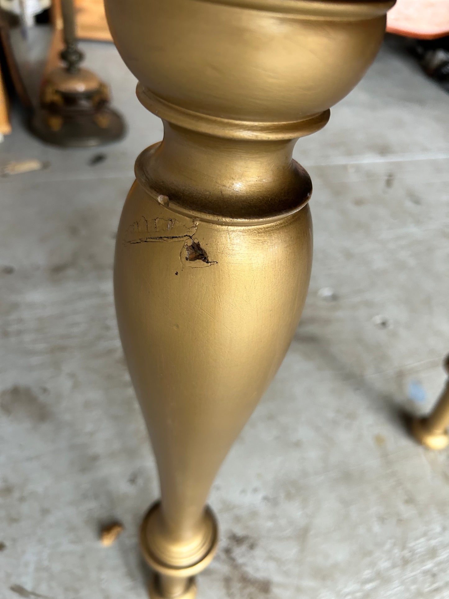 Antique Wood Folding Desk