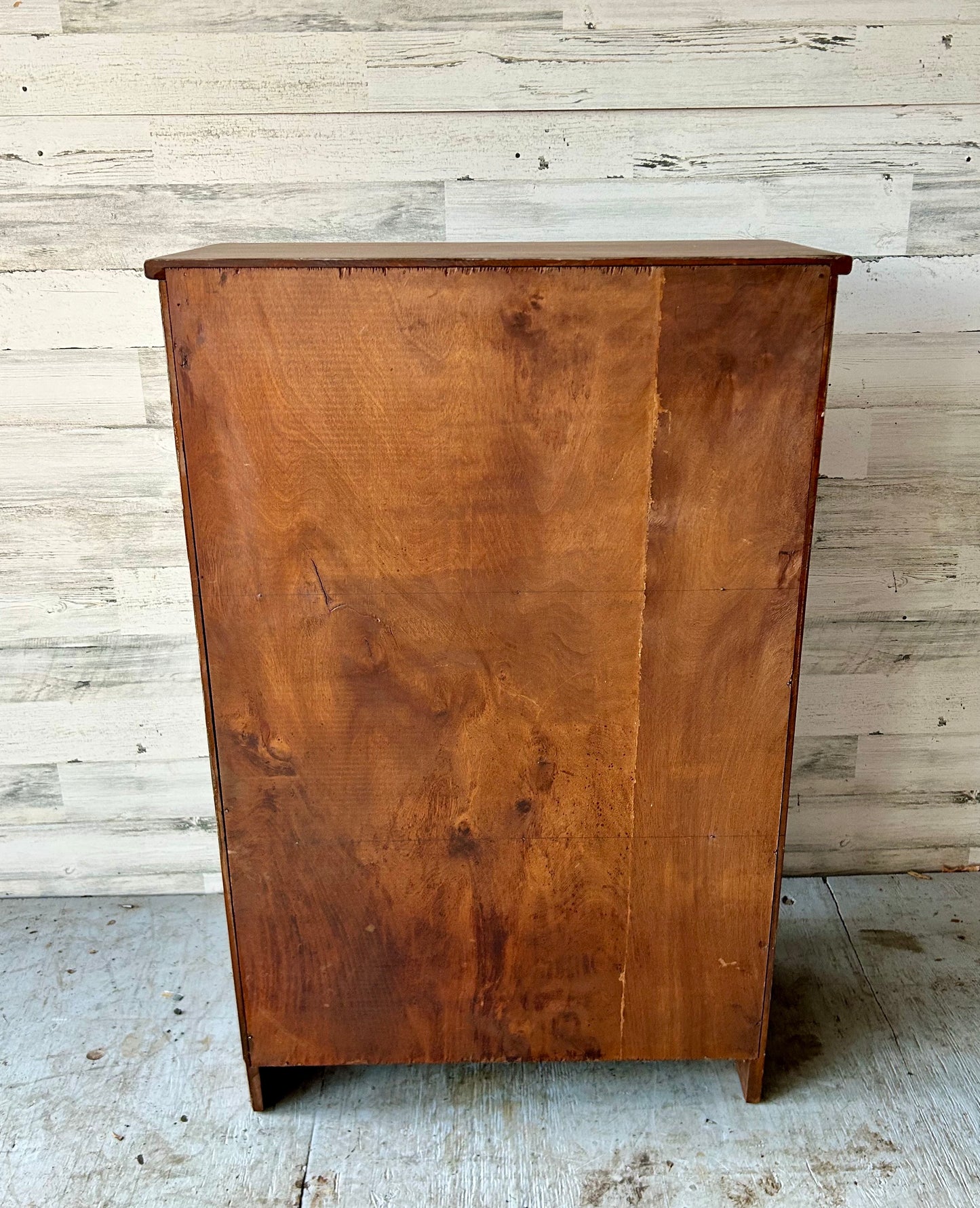 Vintage Scalloped Bookshelf