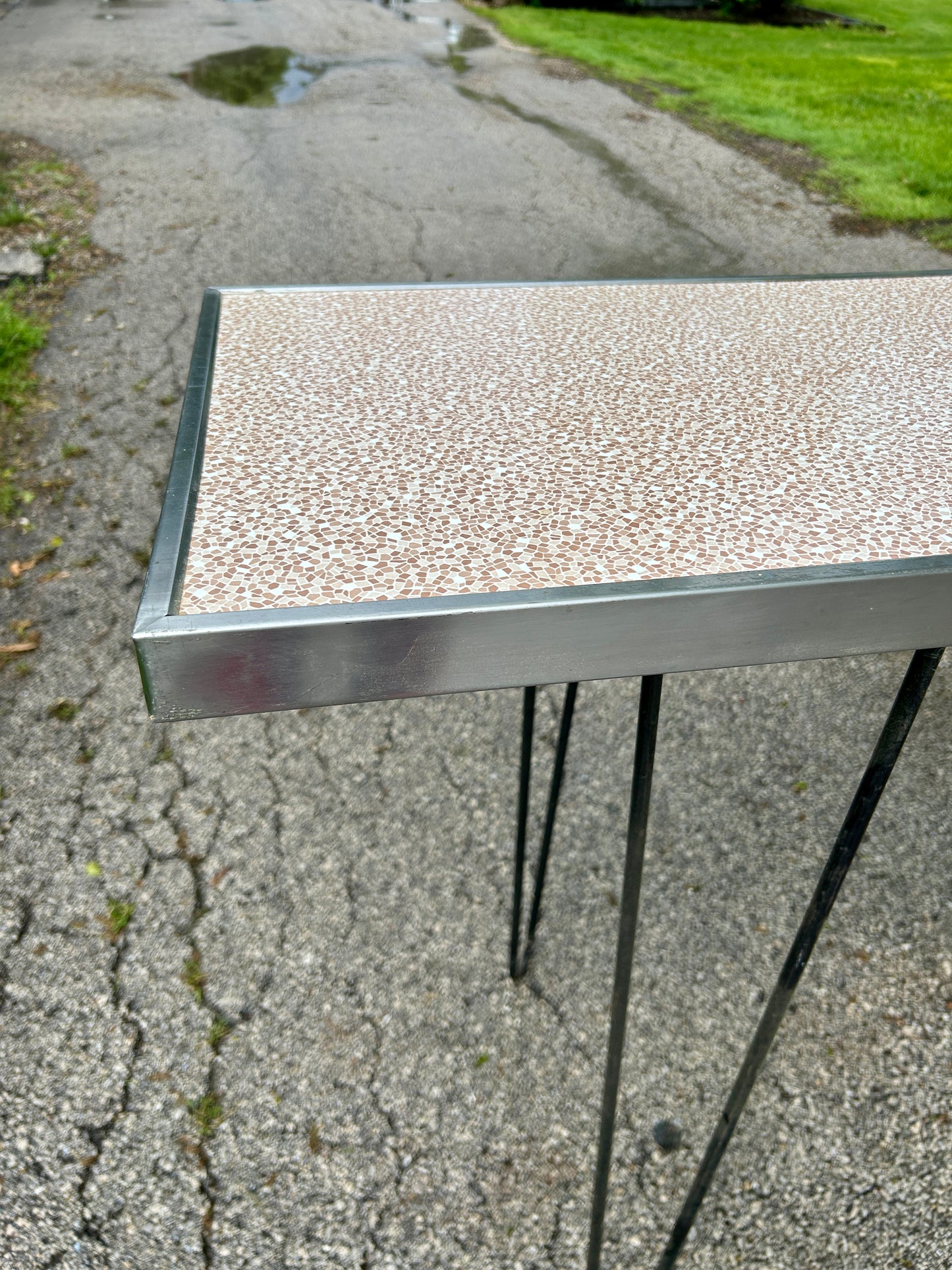 Vintage Mid Century Long Table