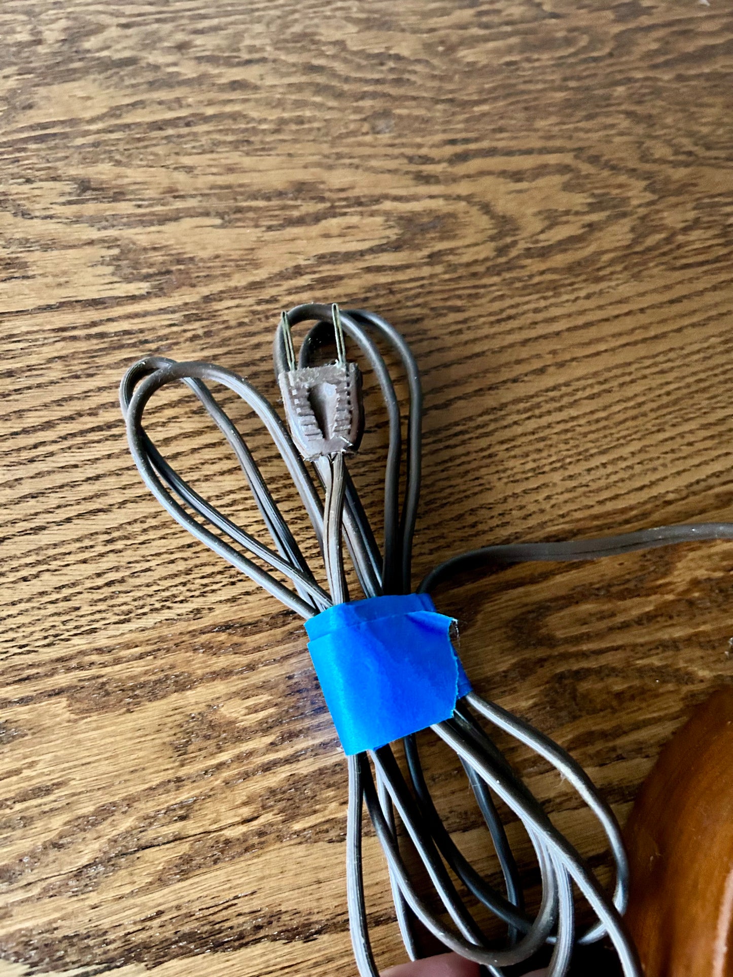 Vintage Mid Century Modern Teak Table Lamp