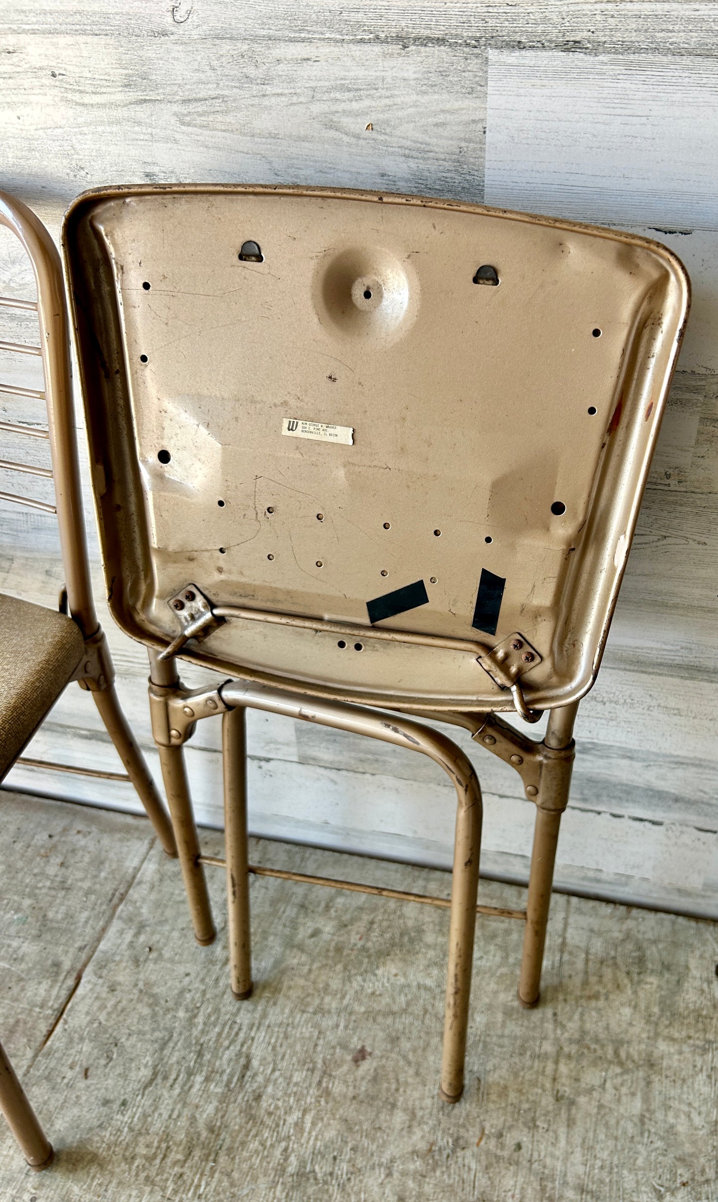 Vintage Cosco Folding Chairs