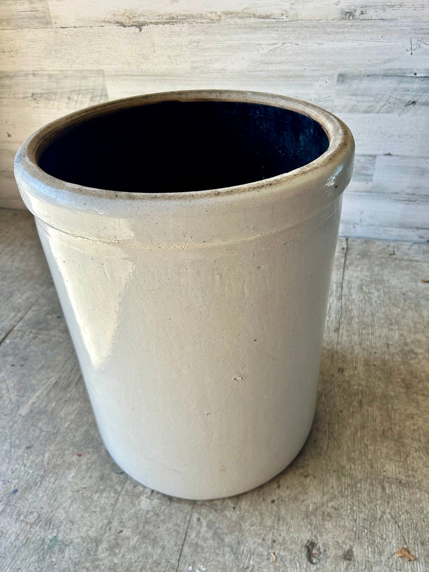 Vintage Burley Pottery Crock #15