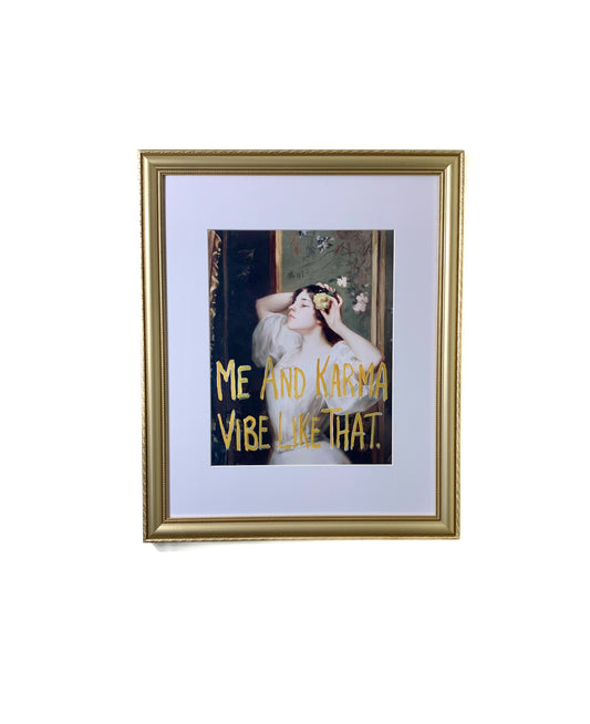 Me & Karma Graffiti Artwork