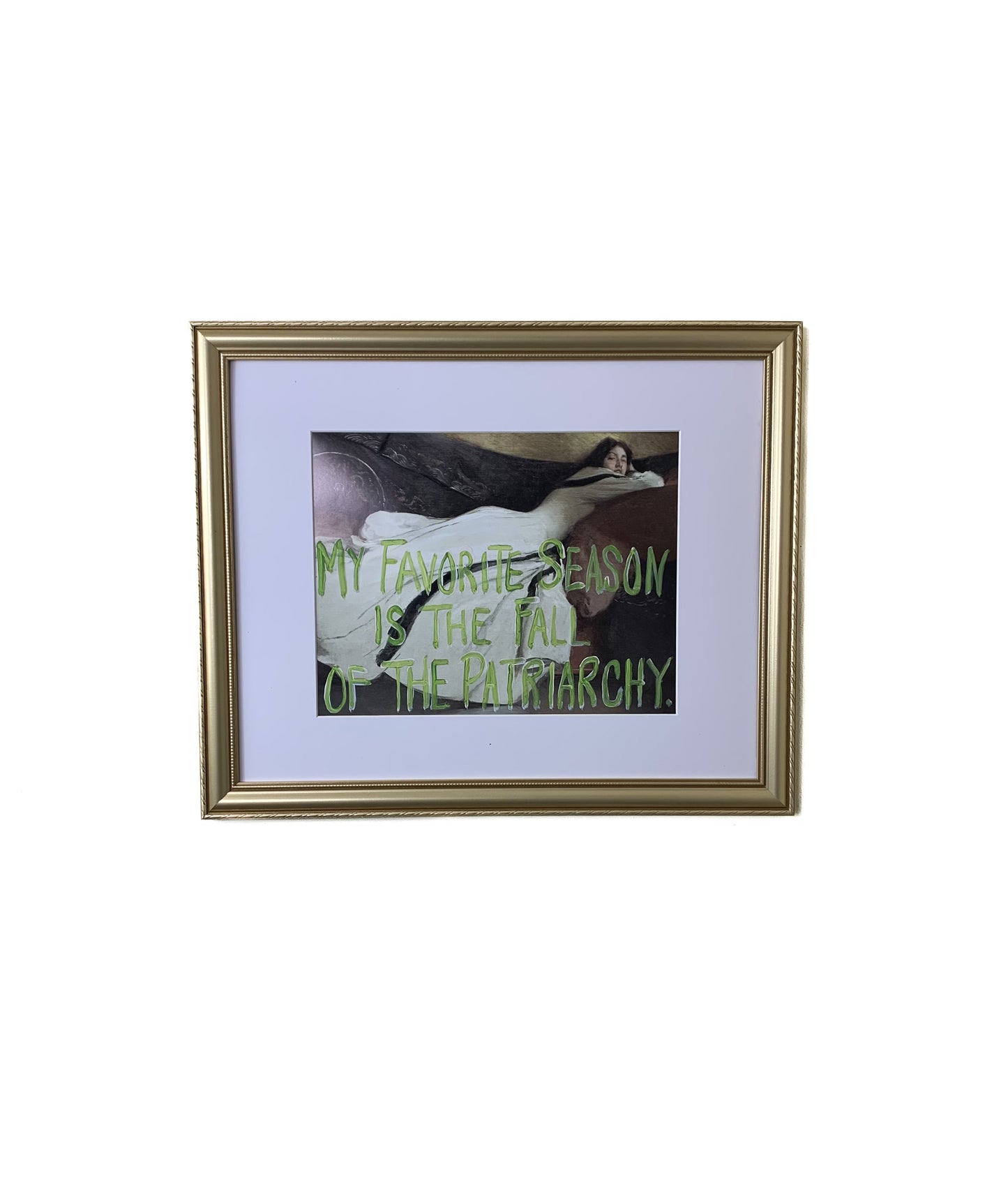 My Favorite Season Is The Fall Of The Patriarchy Graffiti Artwork