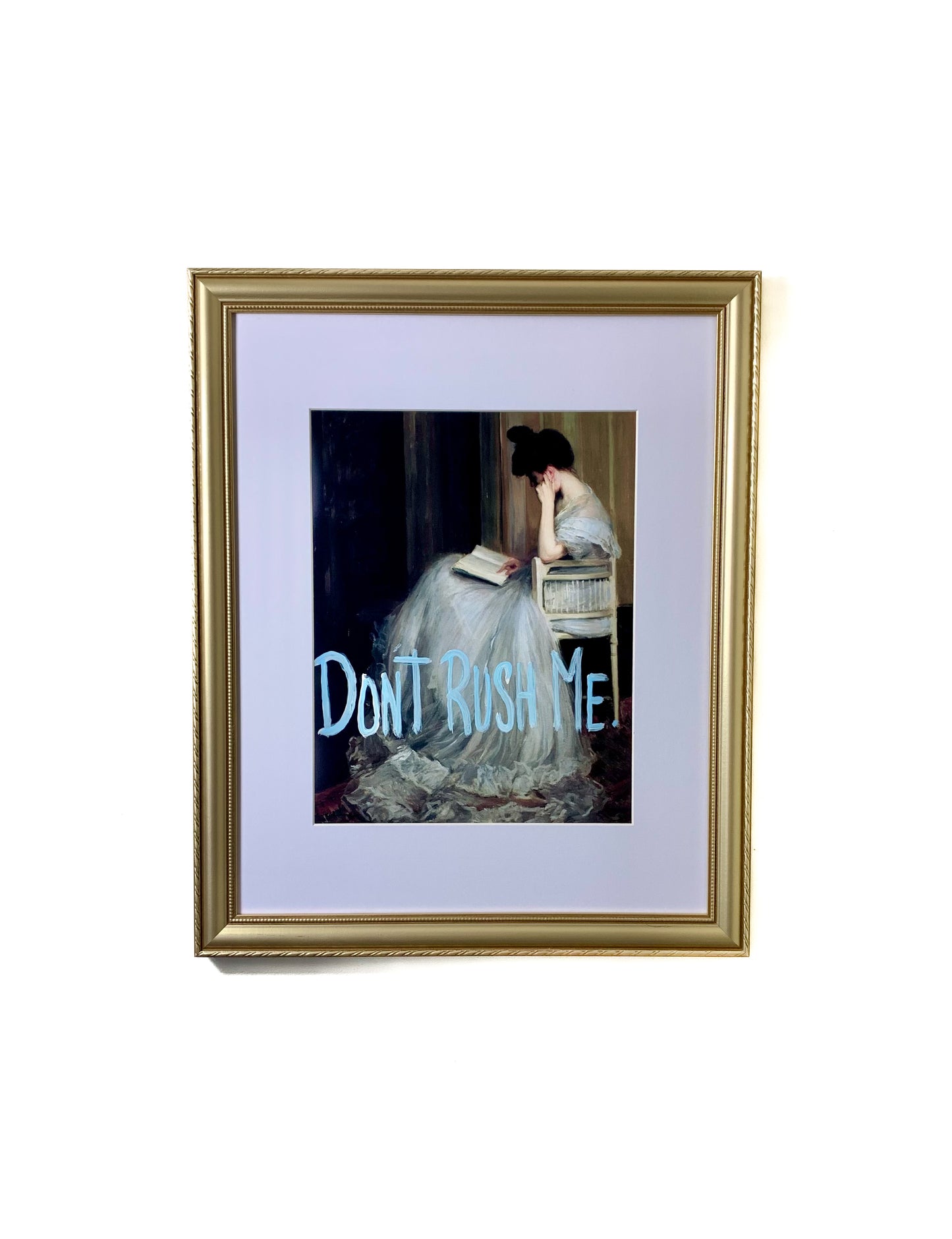 Don't Rush Me Graffiti Artwork