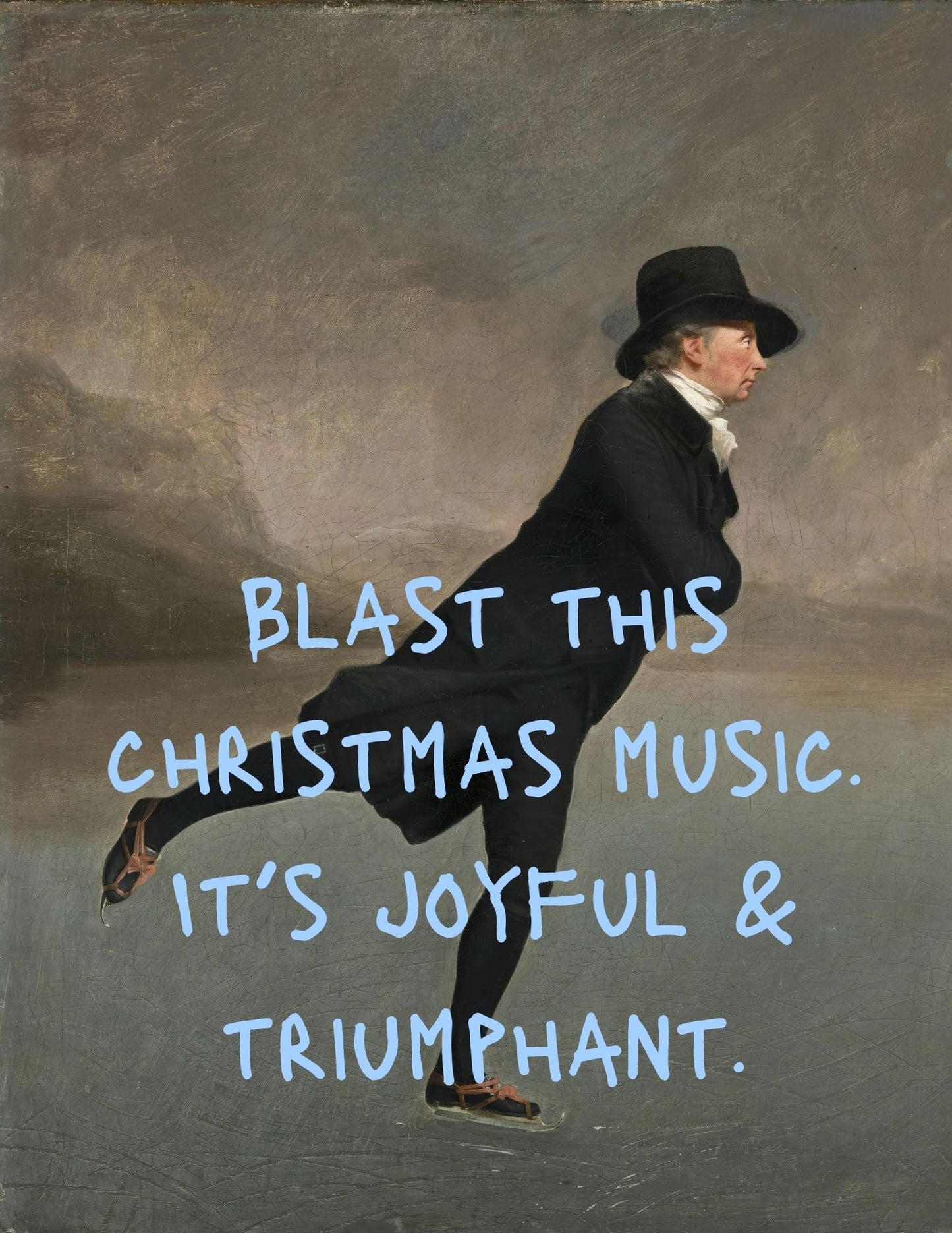 Blast This Christmas Music Print