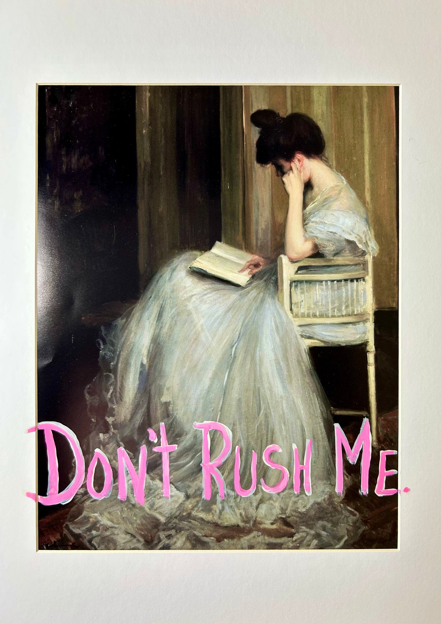 Don't Rush Me Graffiti Artwork