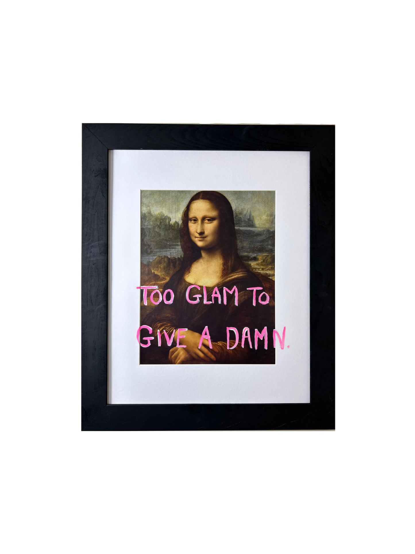 Too Glam To Give A Damn Graffiti Artwork