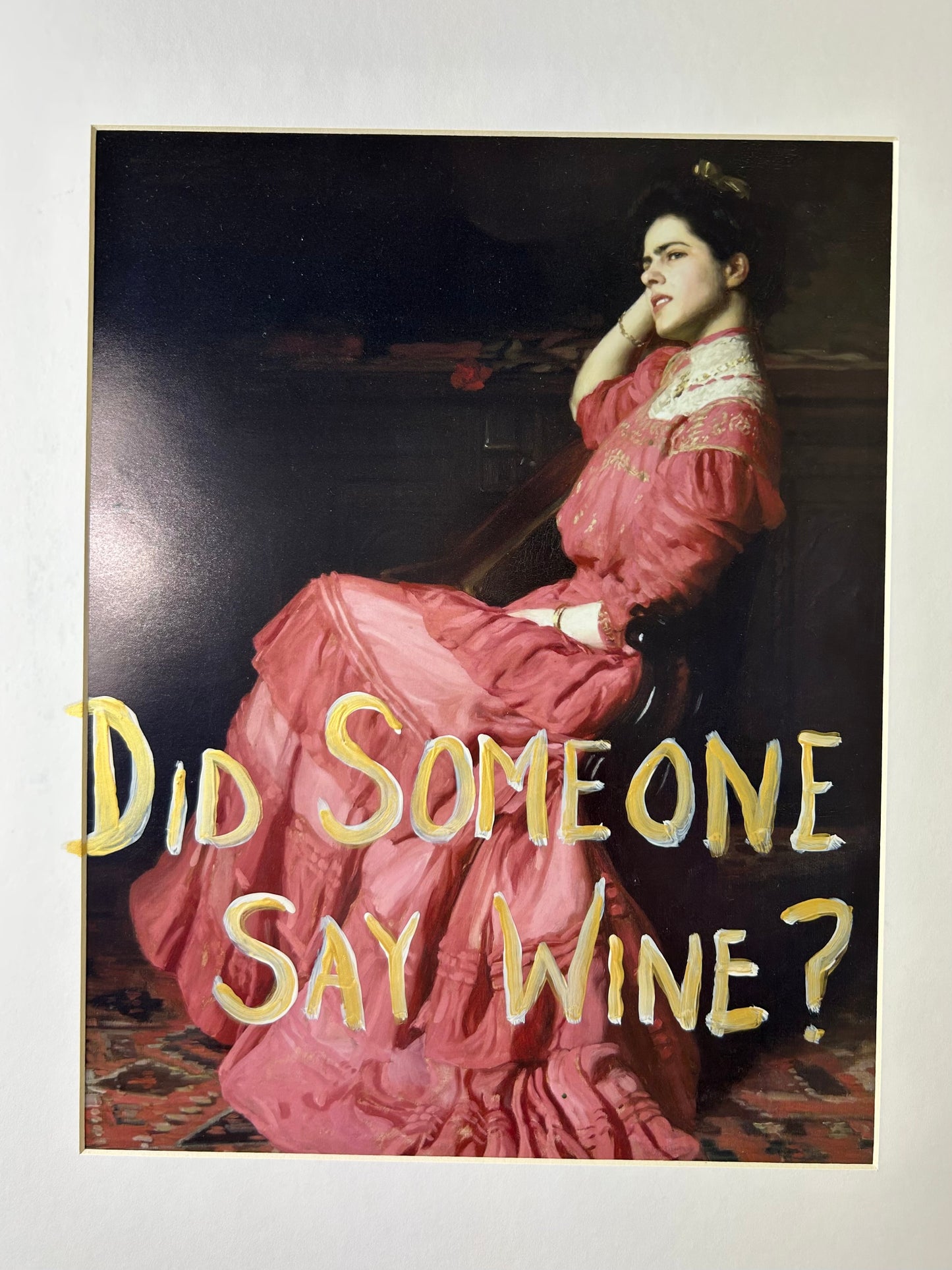 Did Someone Say Wine? Graffiti Artwork