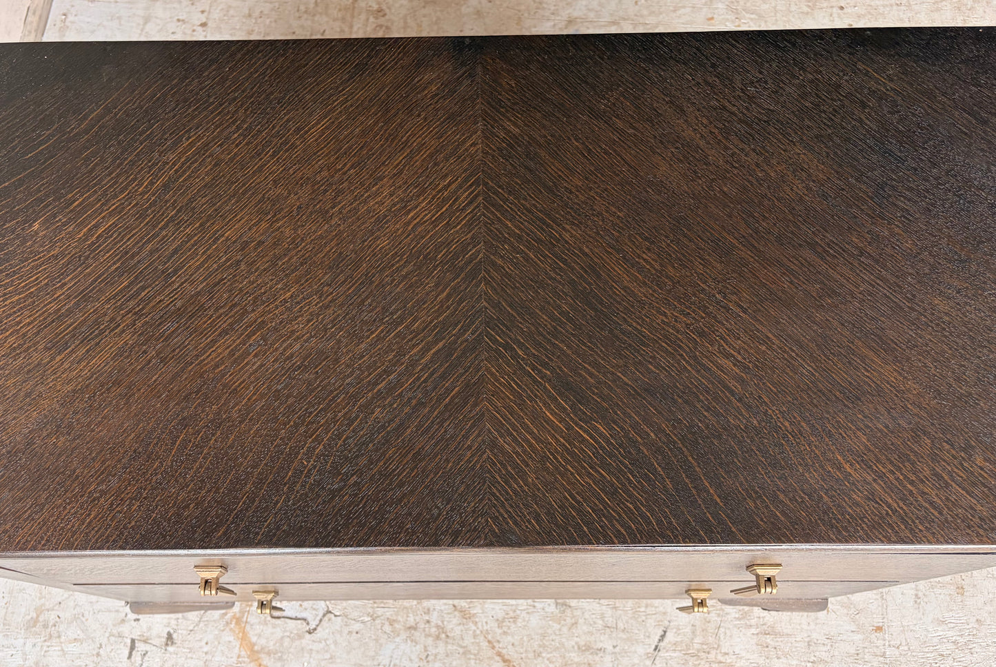 Black Vintage Wood Dresser