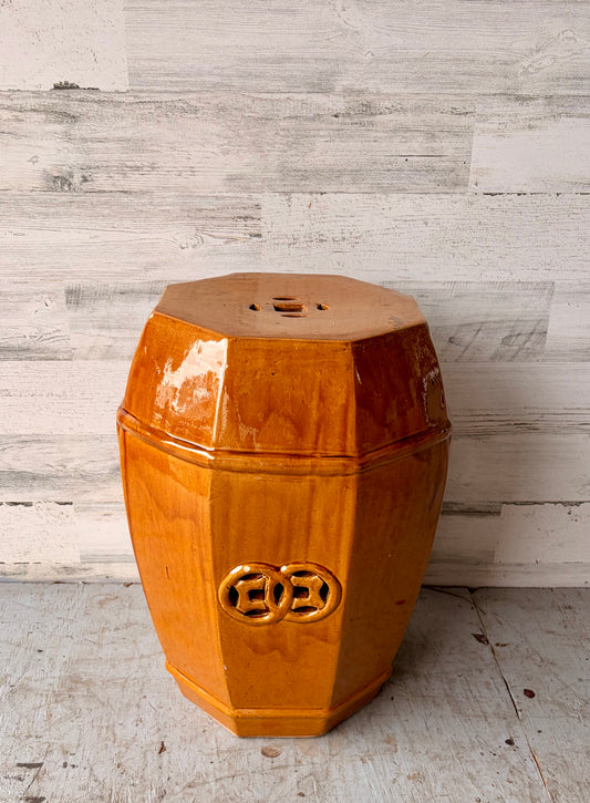 Brown Garden Stool