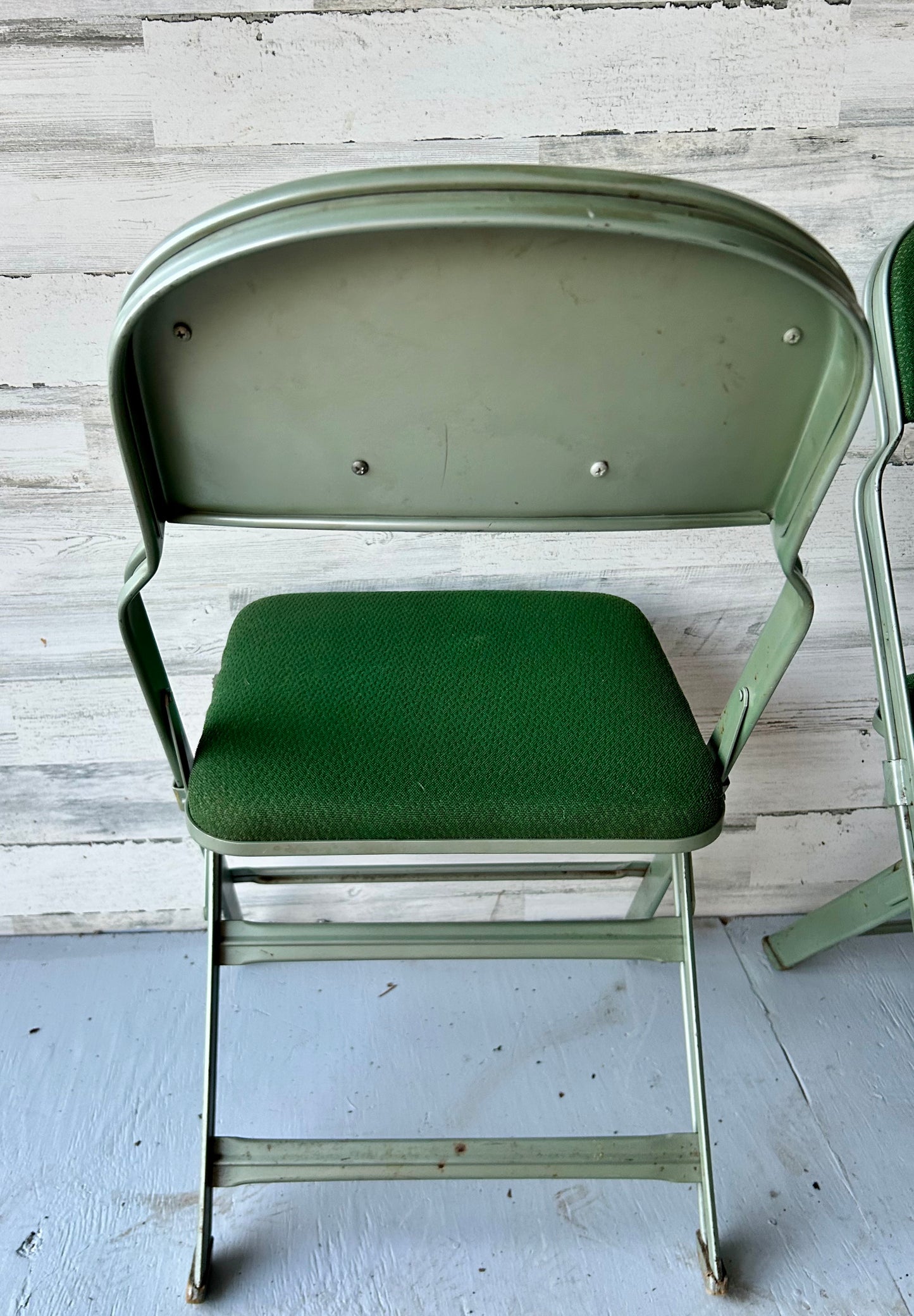 Vintage Mid Century Modern Folding Chairs Set of 4