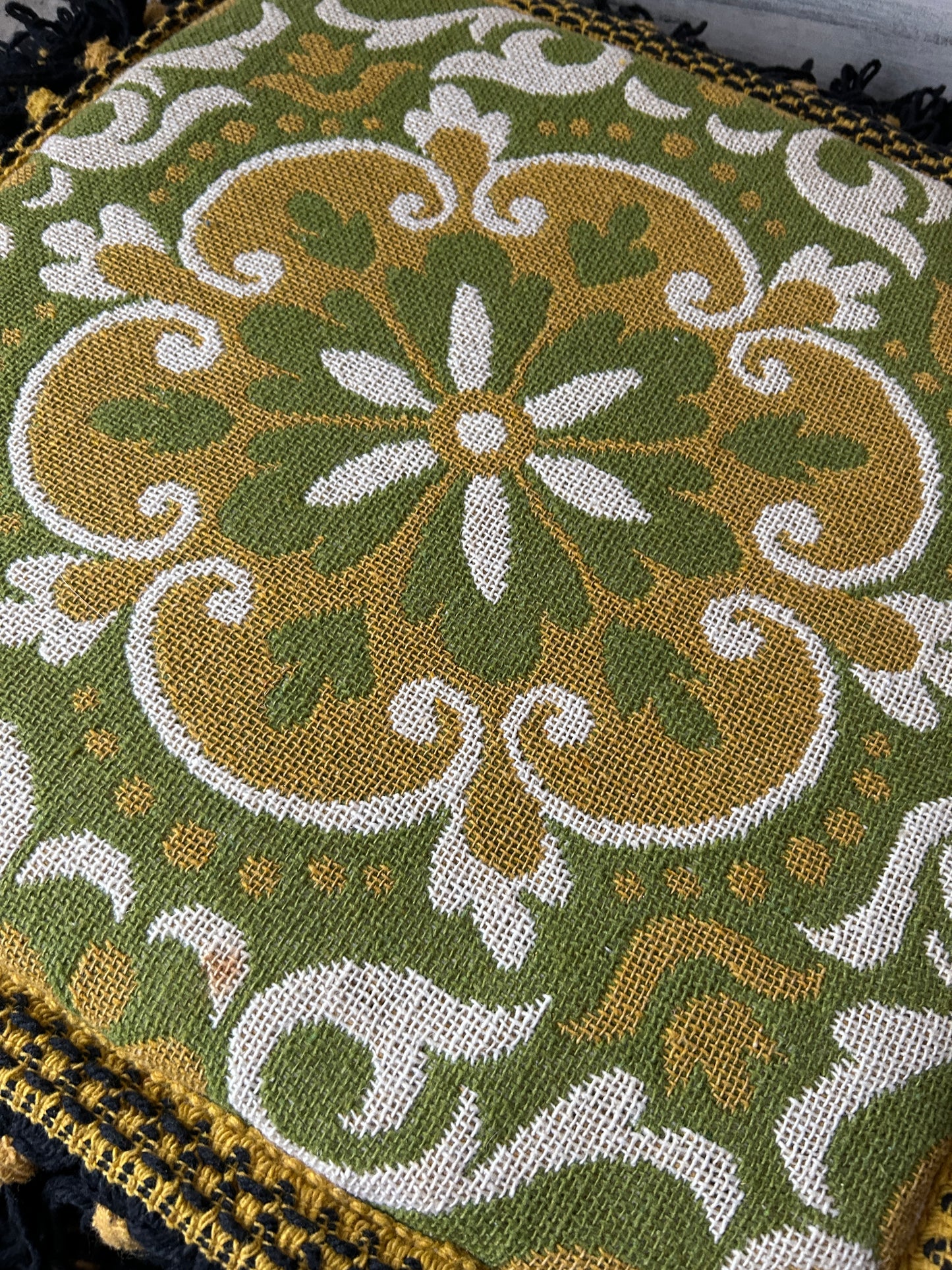Vintage Knit Floor Mats (Set of Two)