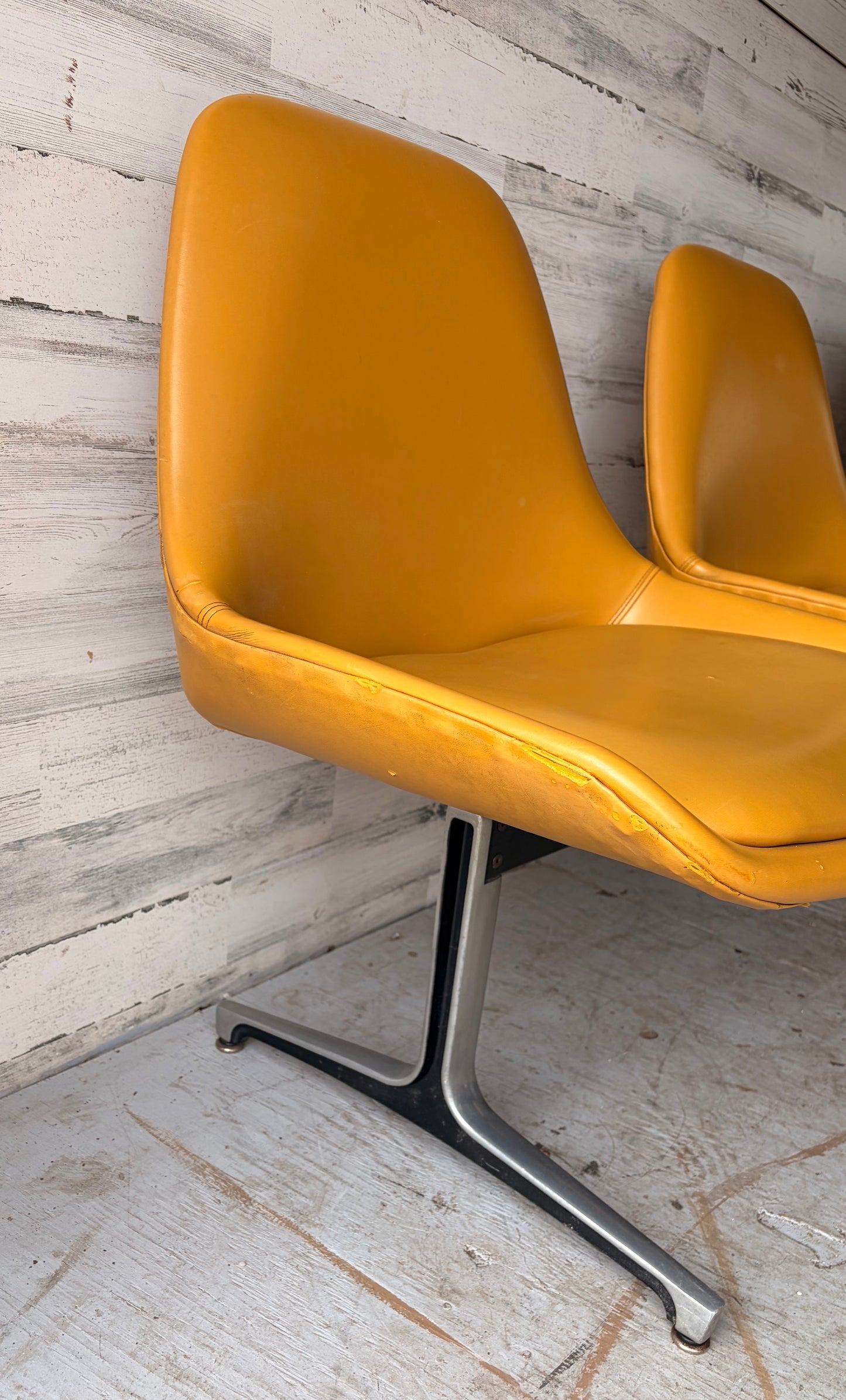 Tandem Mid Century Modern Bench