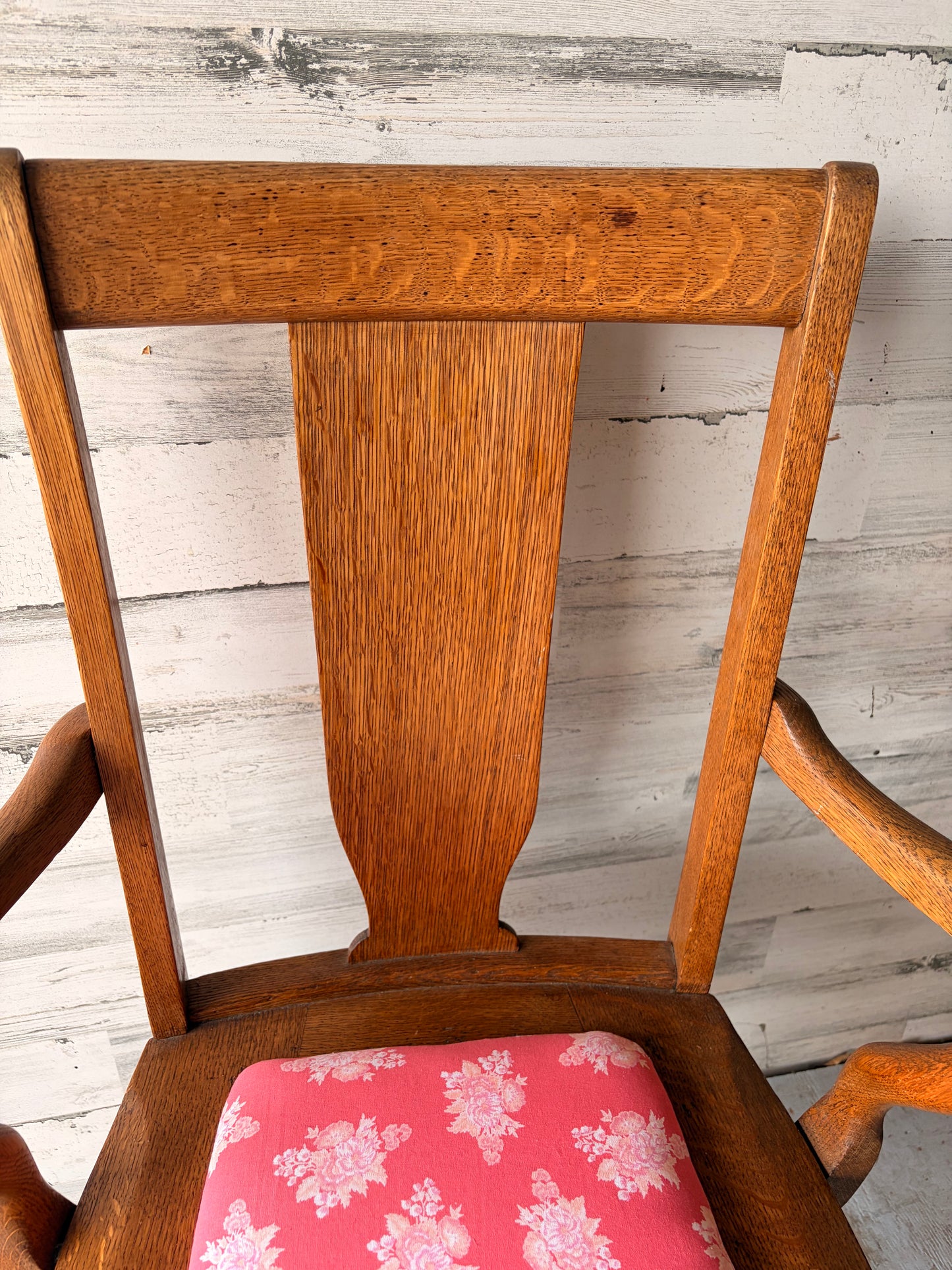 Antique Oak Wood Chair