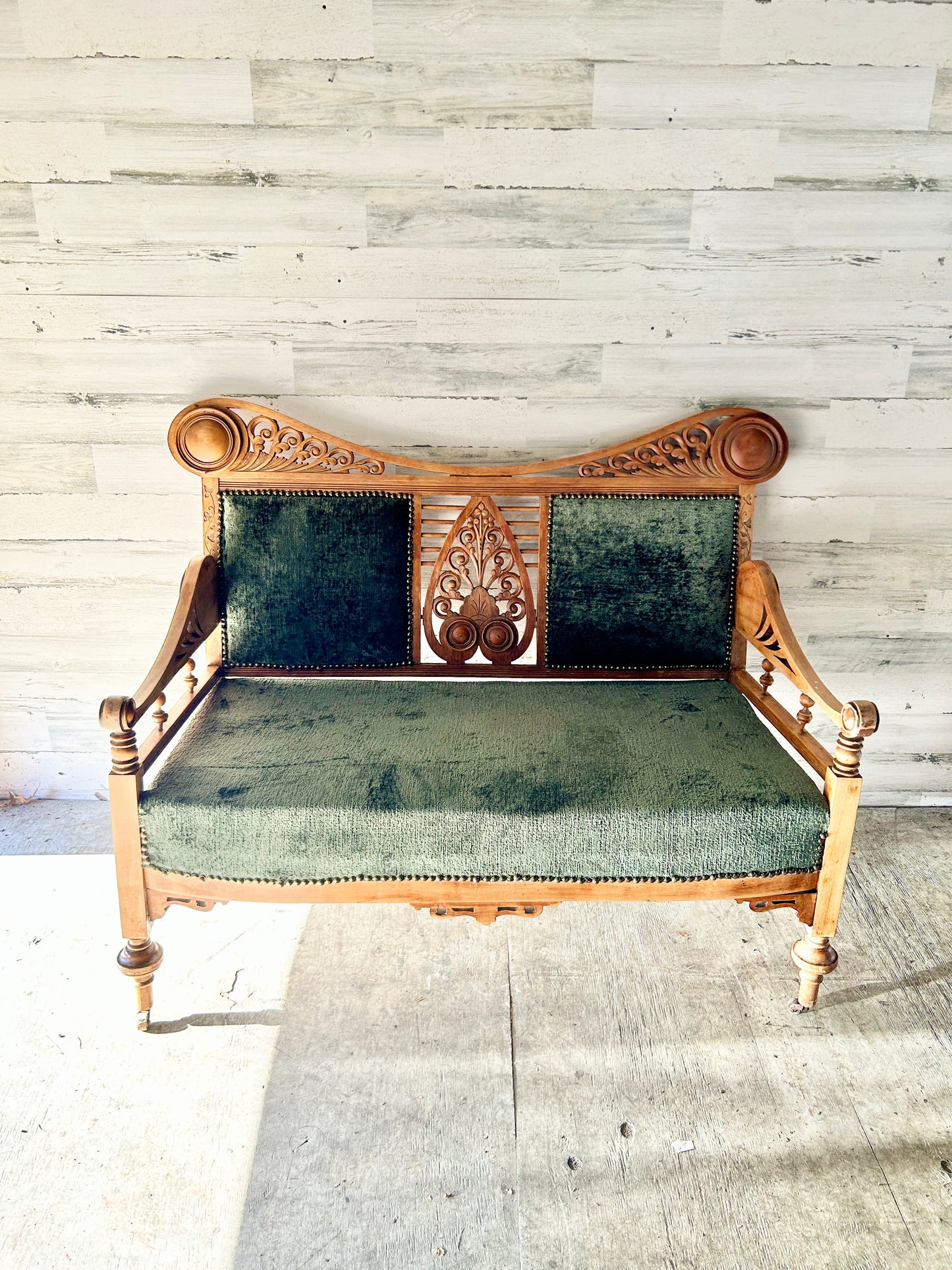 Vintage French Settee Bench