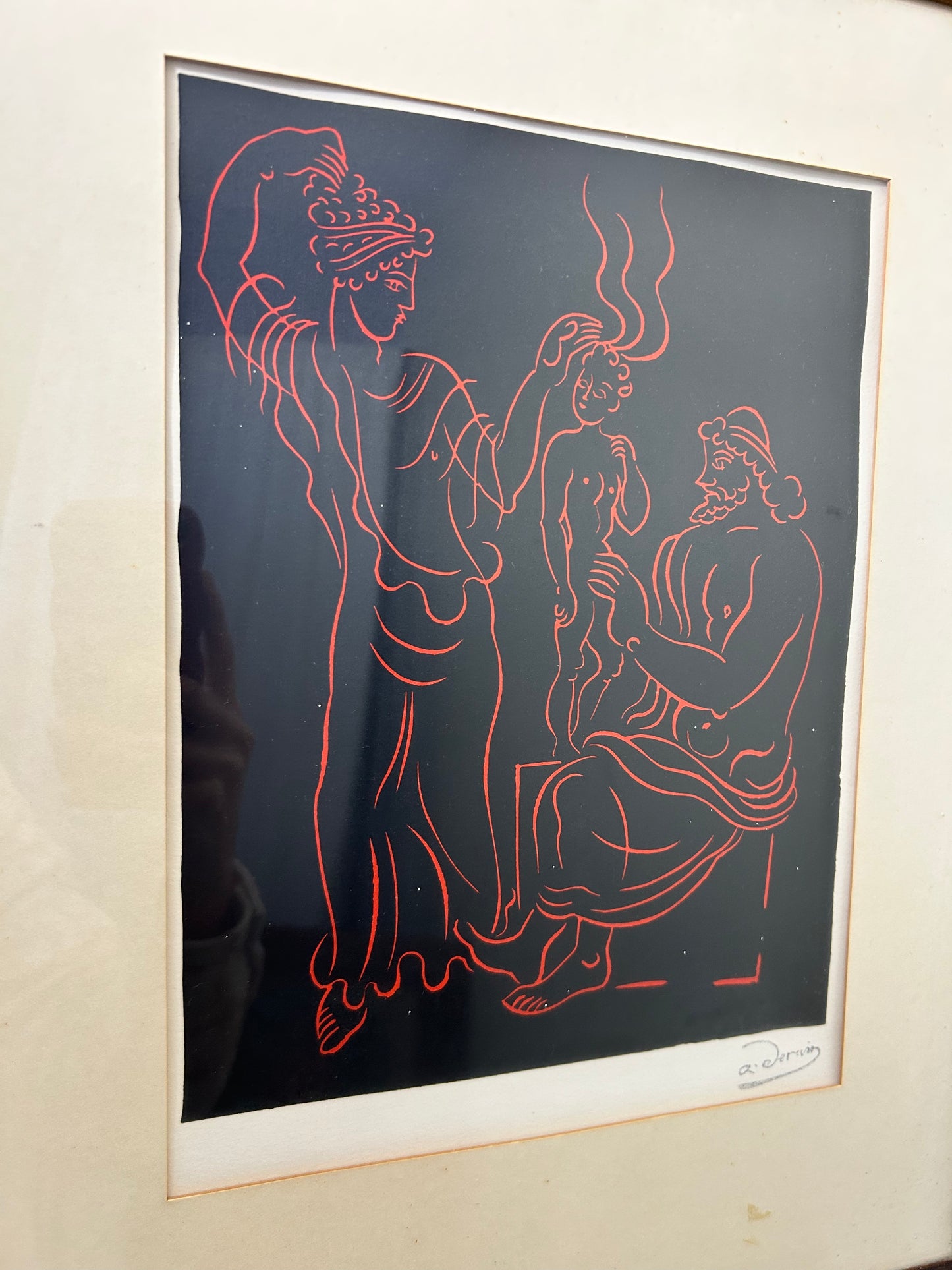 Vintage Framed Signed Artwork