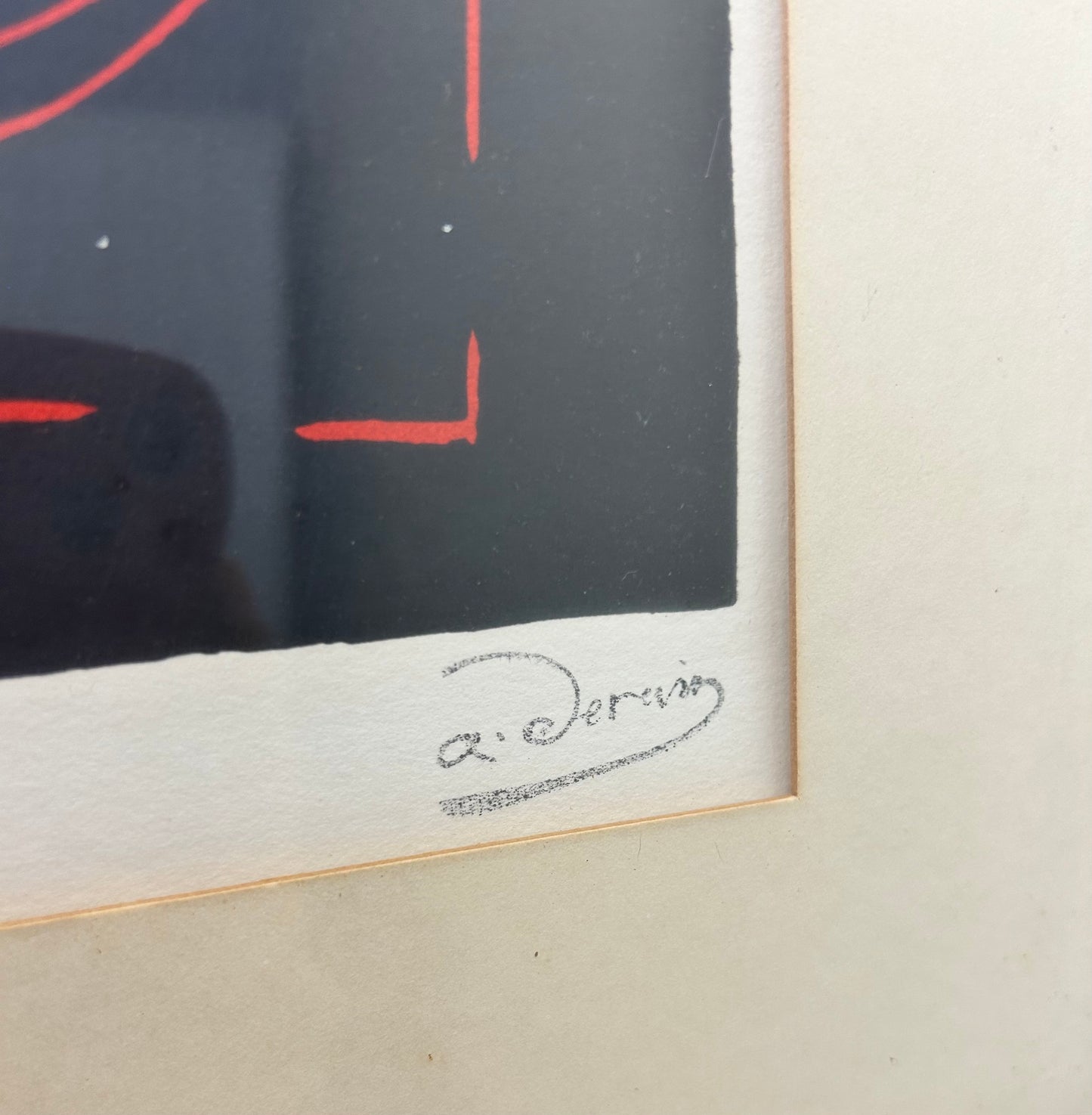 Vintage Framed Signed Artwork