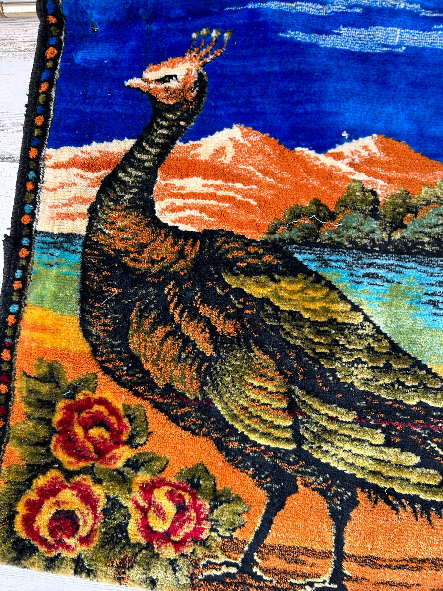 Vintage Rug Tapestry Artwork