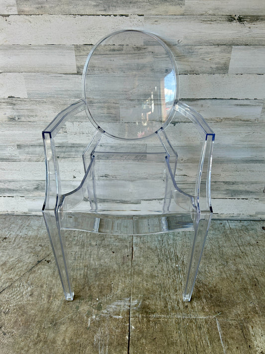 Lucite Clear Arm Chair
