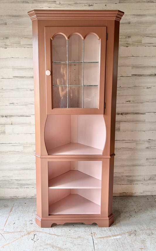 Vintage Corner Cabinet