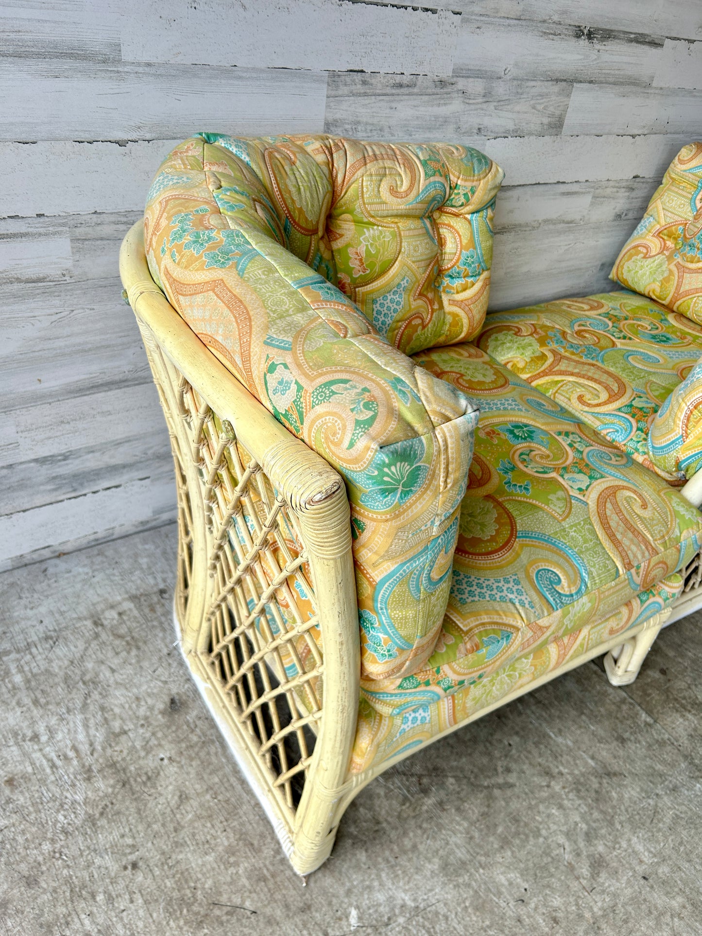 Vintage Bamboo and Rattan Couches