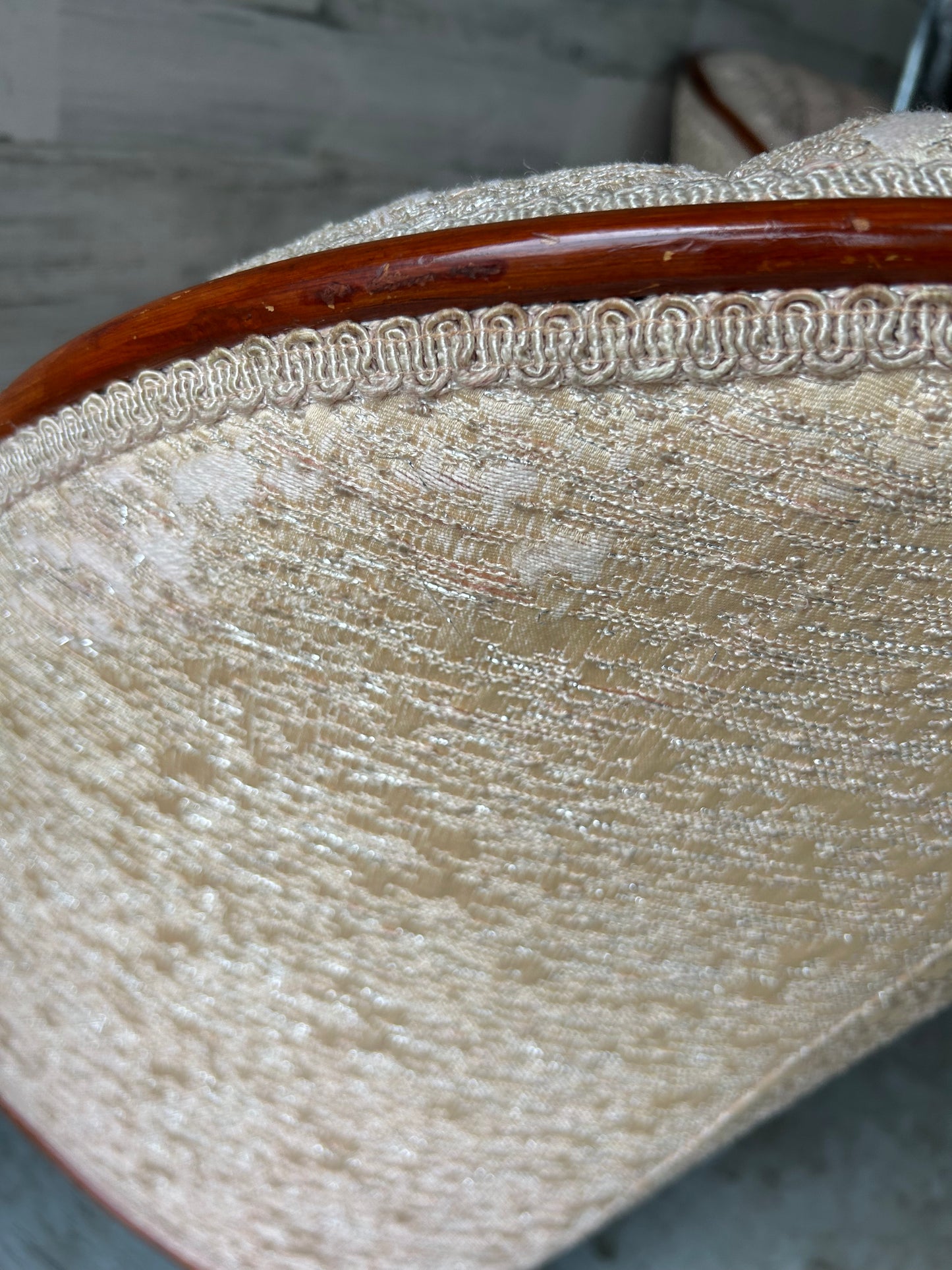 Set of Vintage Pink Mid Century Modern Chairs