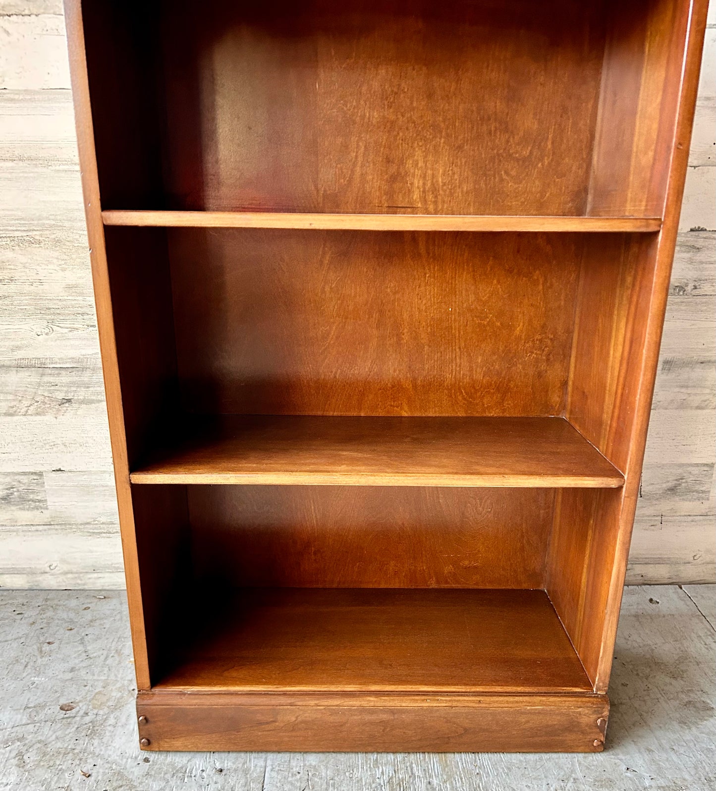 Vintage Scalloped Bookshelf