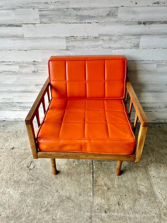 Vintage Burton Dixie Mid Century Modern Chair