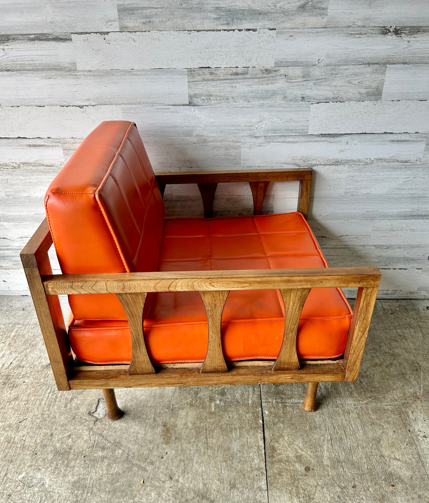 Vintage Burton Dixie Mid Century Modern Chair