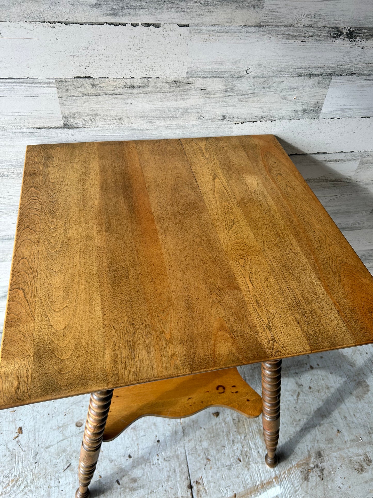 Vintage Oak Parlor Entryway Table
