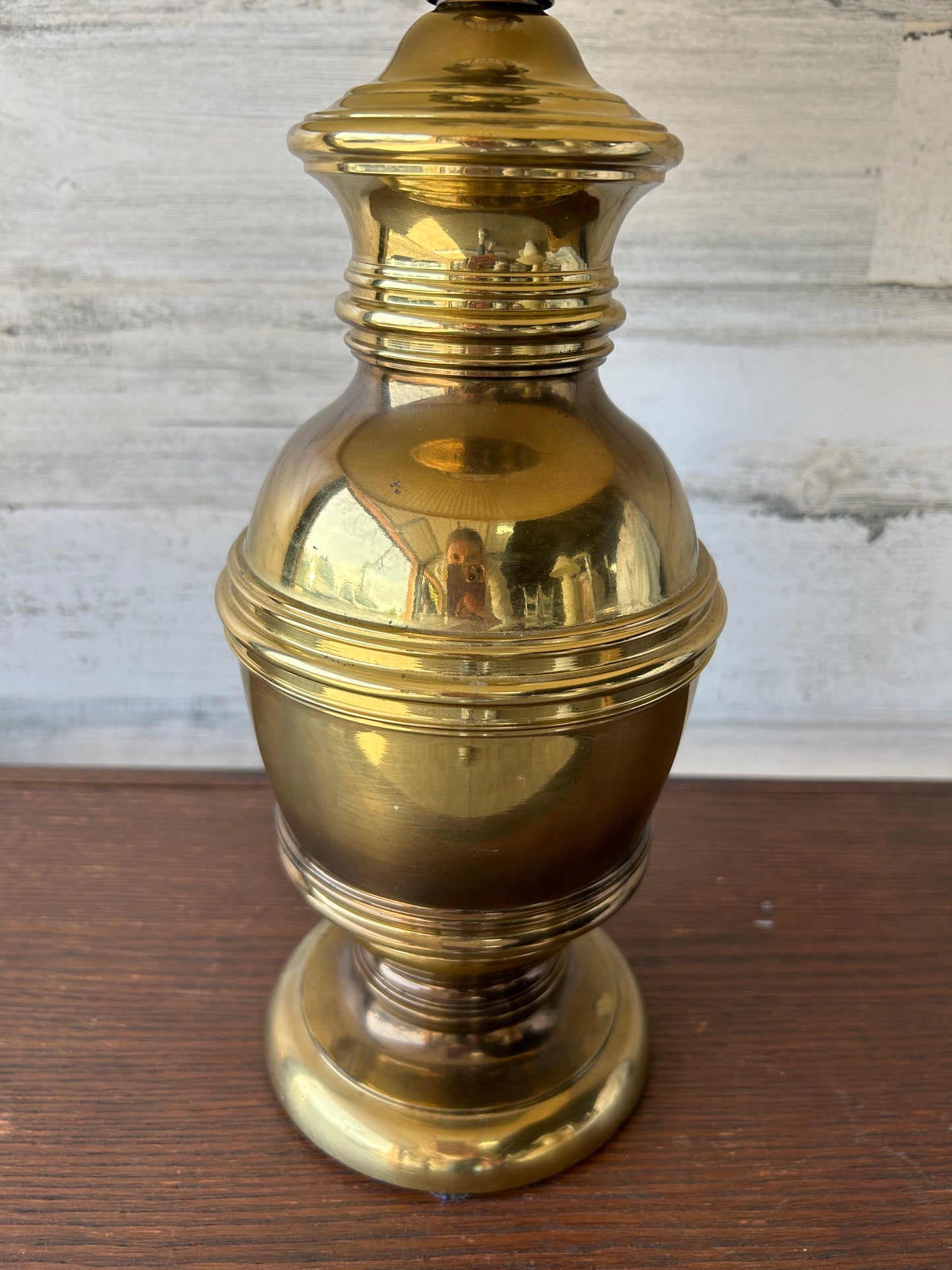 Vintage Brass Metal Table Lamp