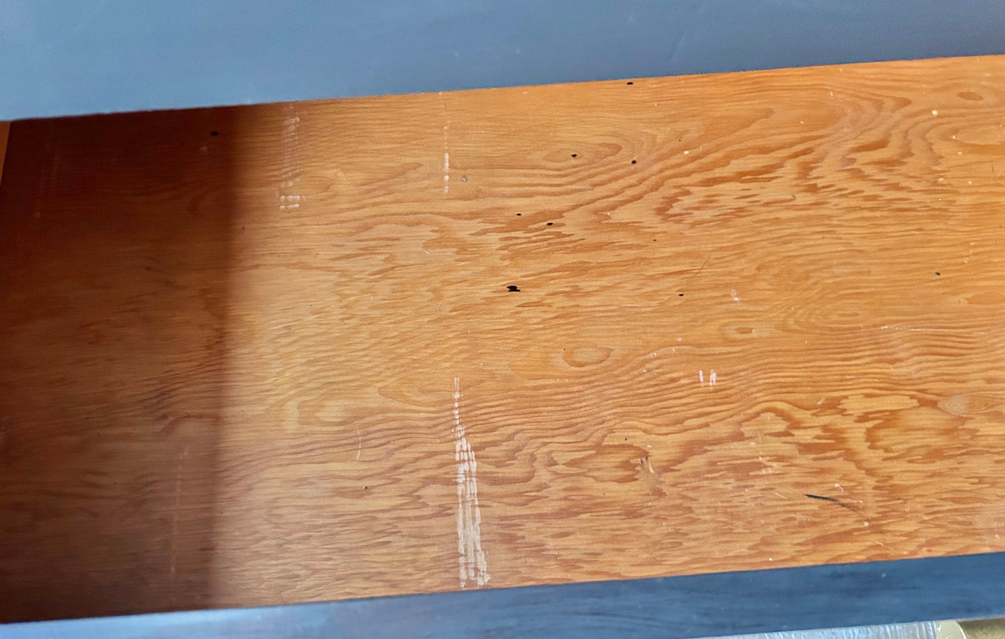 Vintage Mid Century Shelving Desk Cabinet