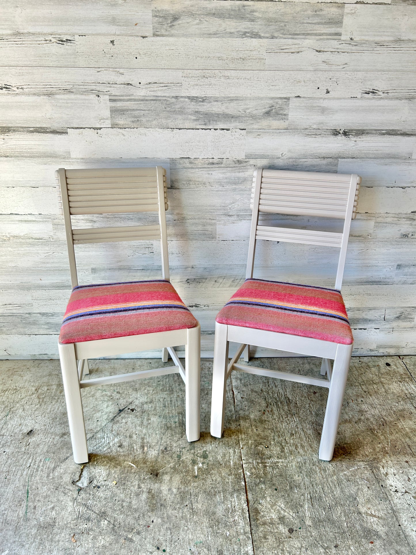 Vintage Art Deco Set of Chairs