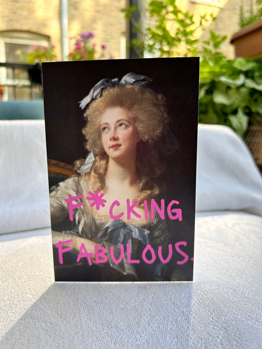 F*cking Fabulous Card