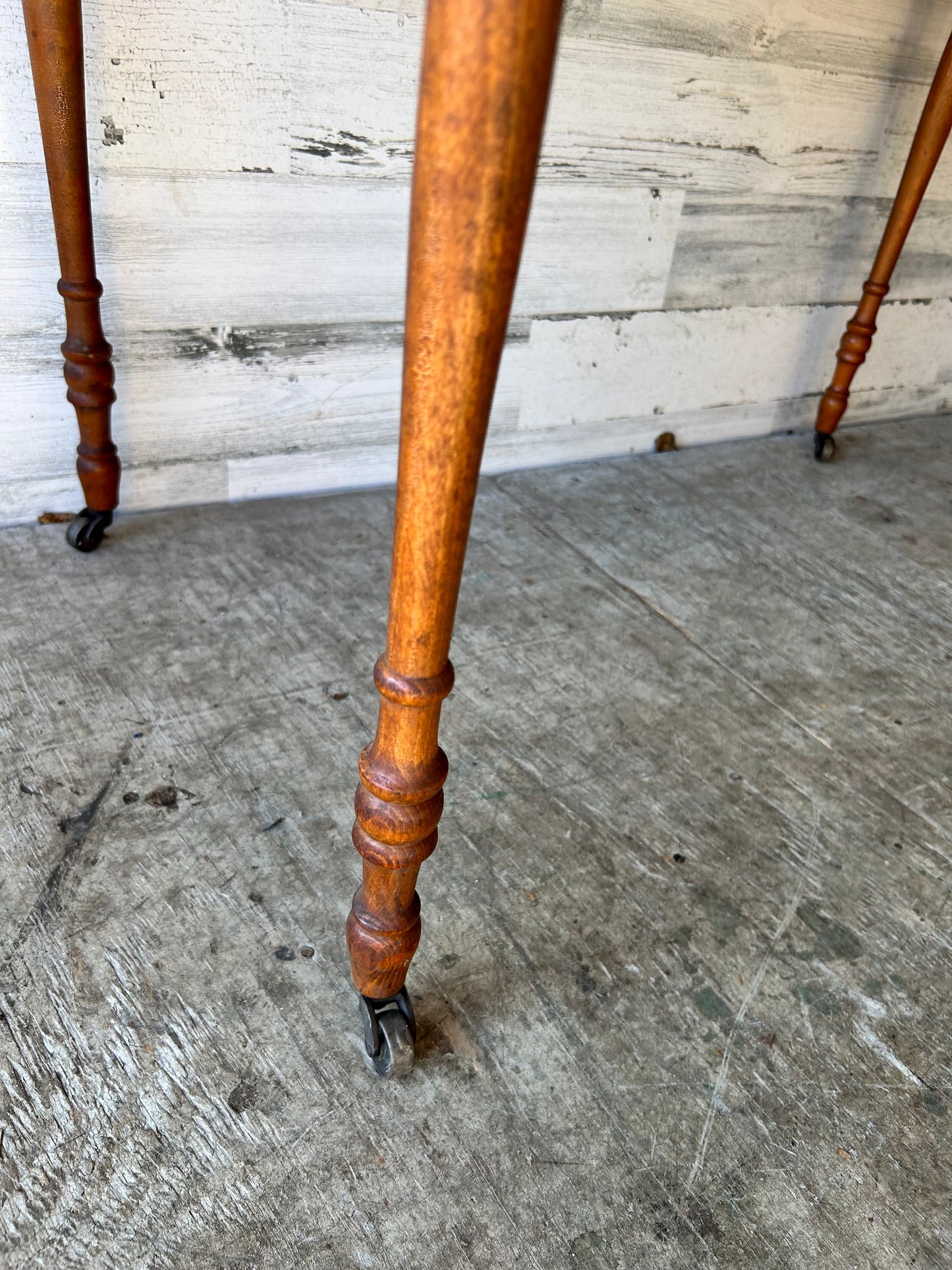 Antique Folding Sewing Table