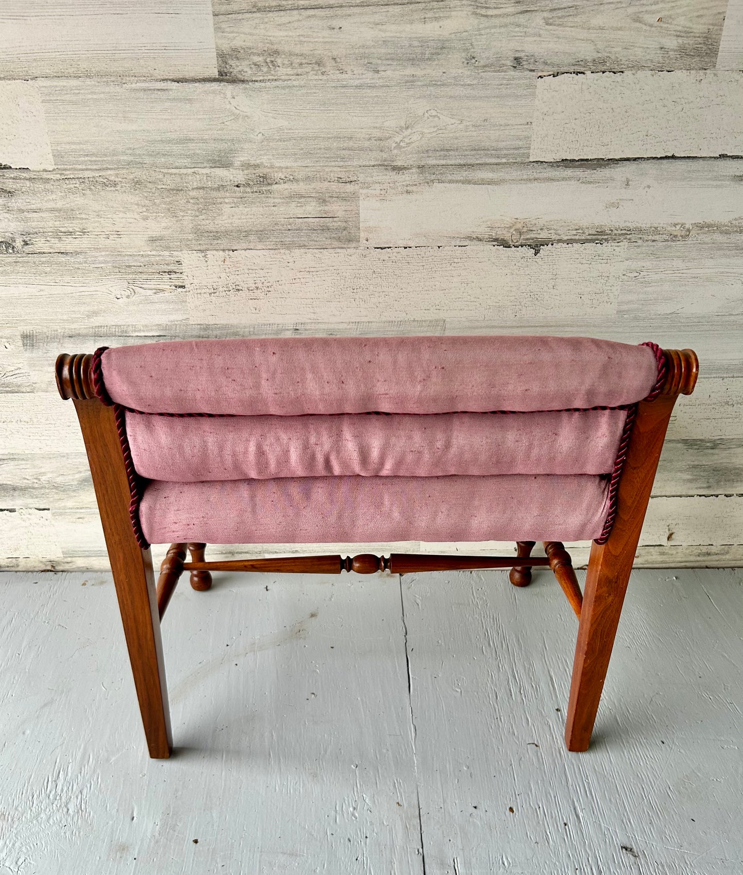 Vintage Wood Stool Bench