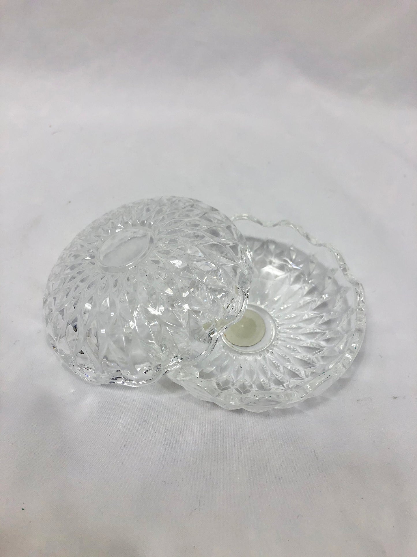 Crystal Jewelry Dish Ring Holder