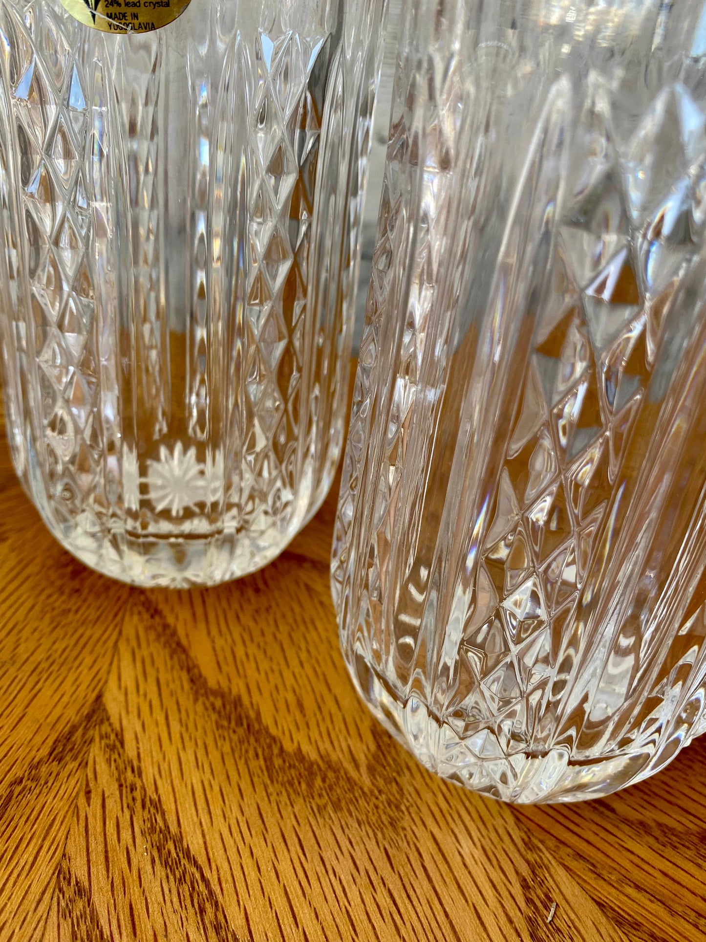 Set of Four Crystal Glasses